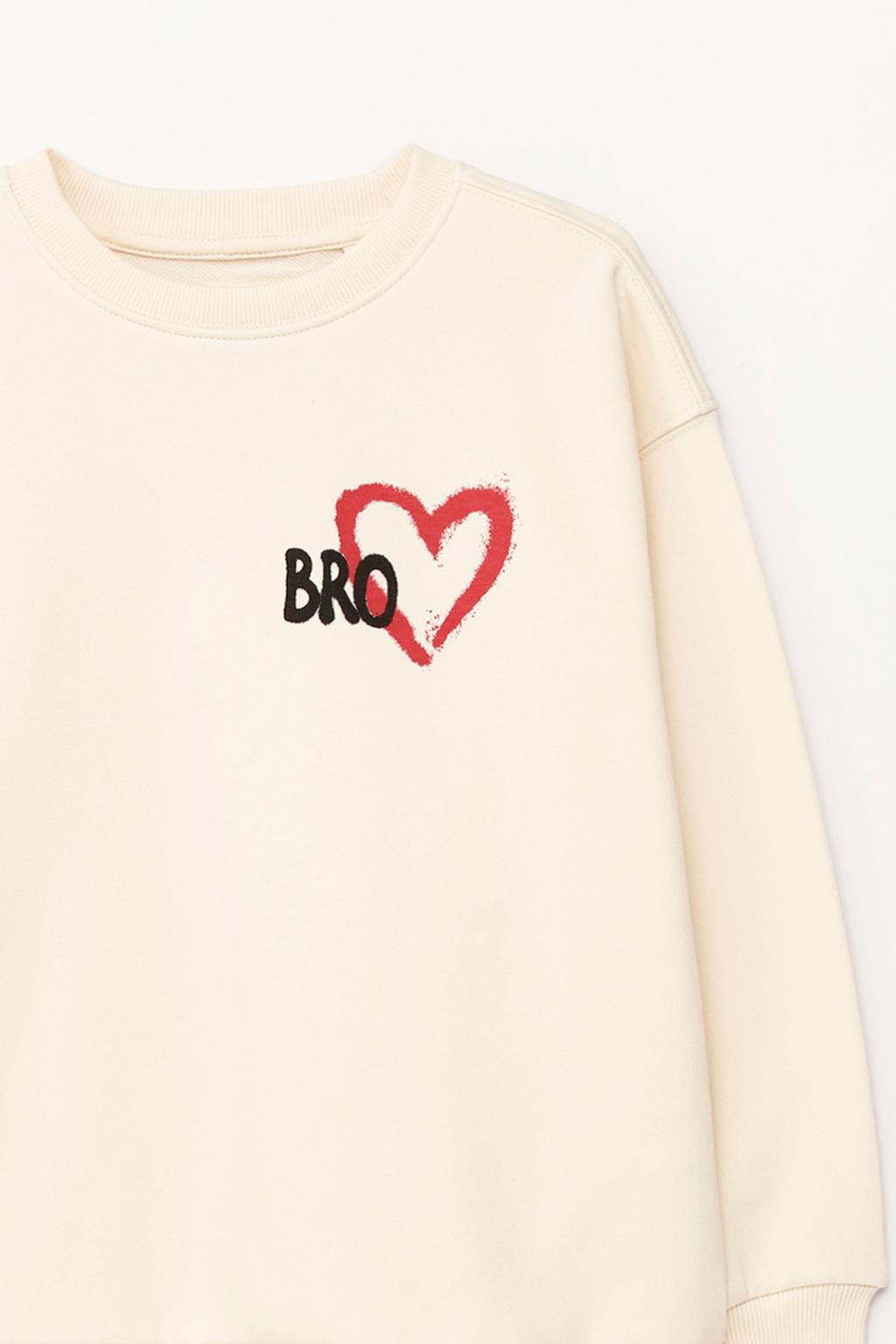 Brother | Heart family sweatshirt