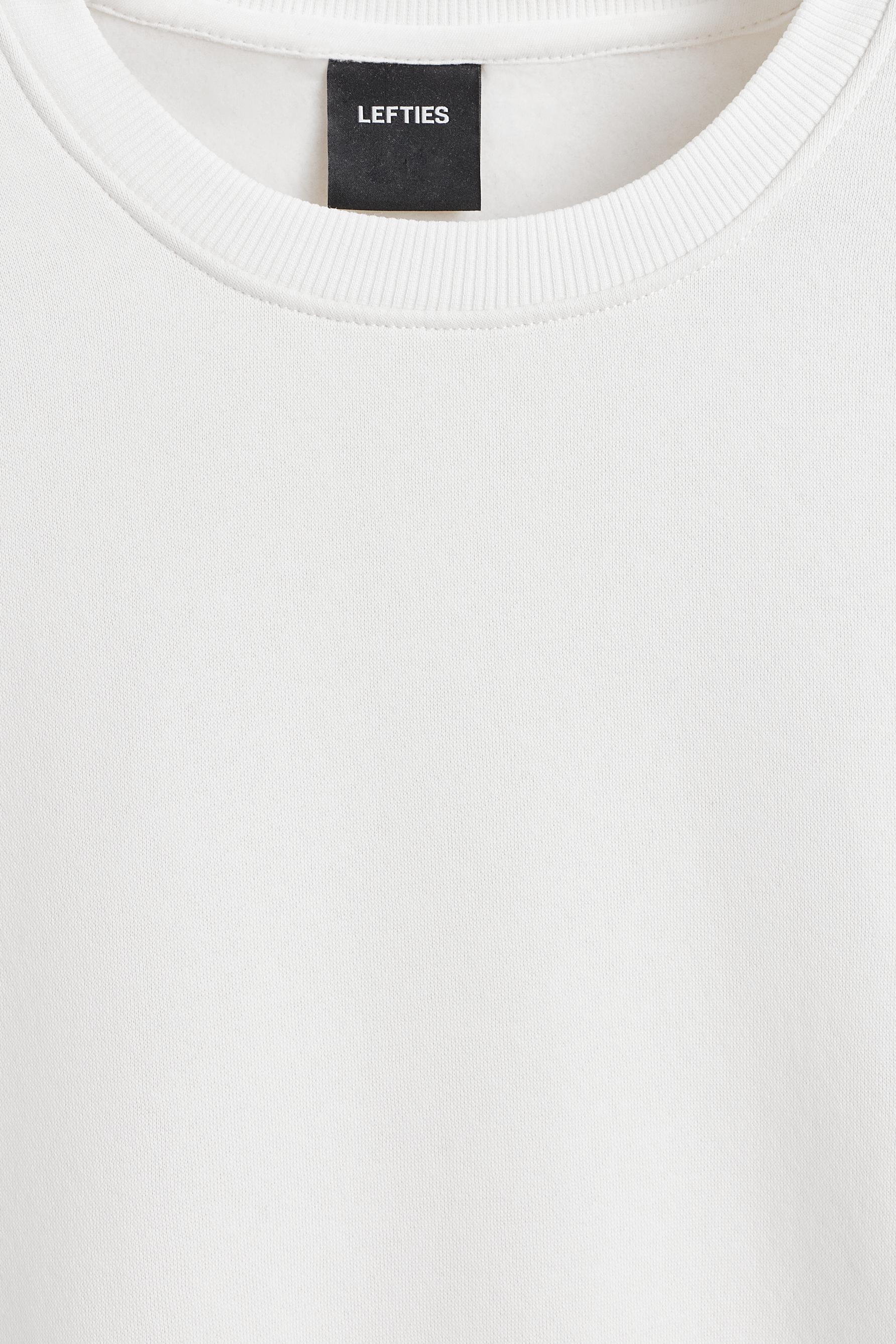 Basic sweatshirt — WHITE