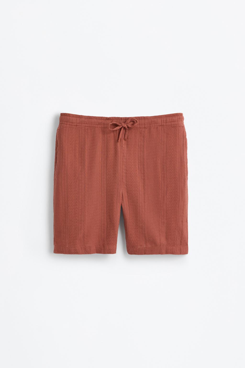 Jacquard Bermuda shorts