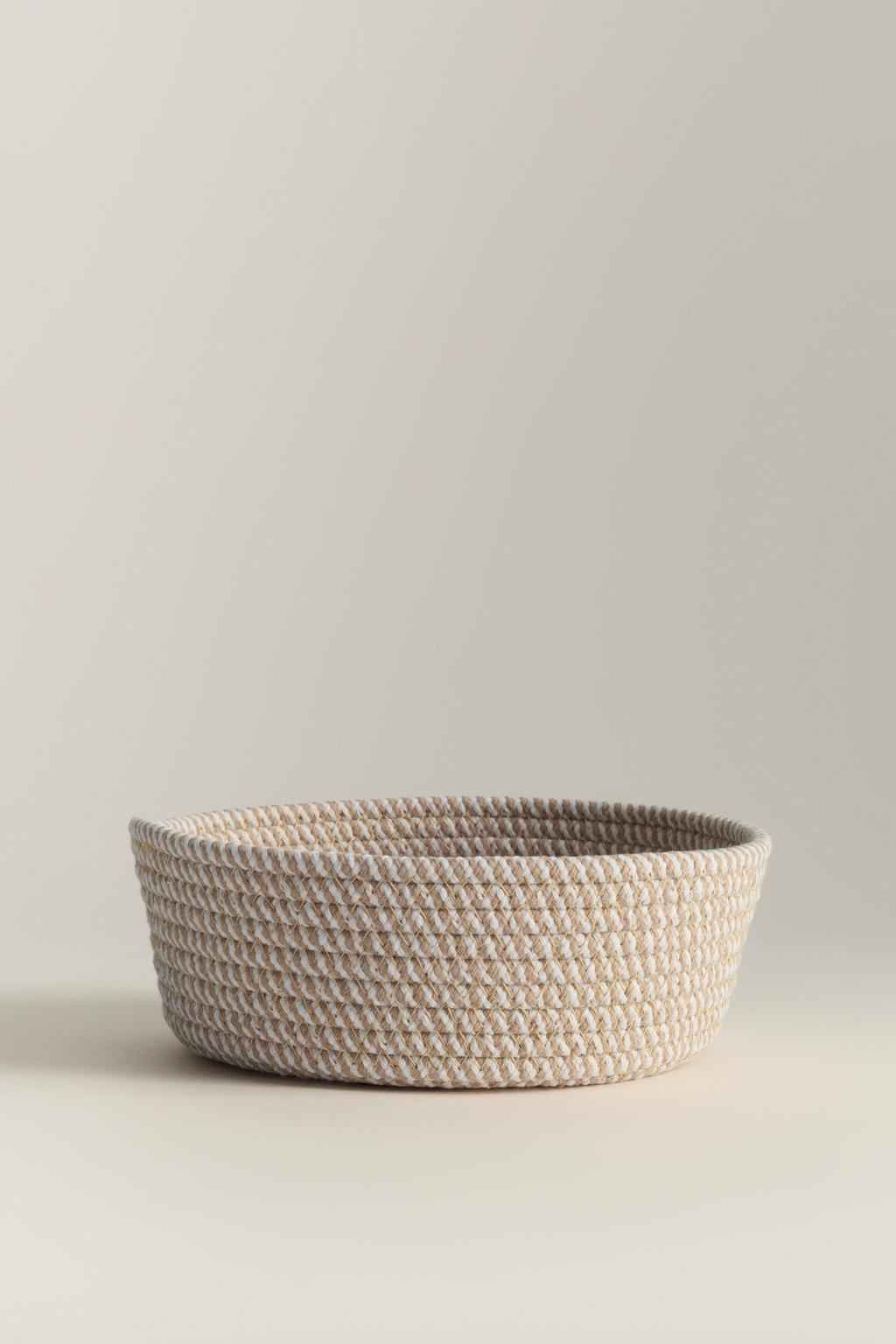 Cesta redonda 25 x 8 cm