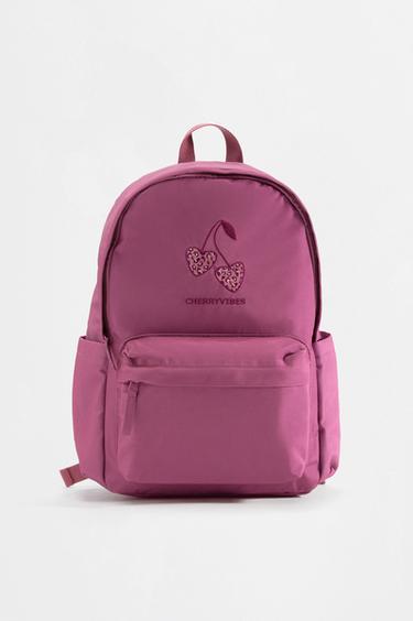 Printed backpack — 1-055 1