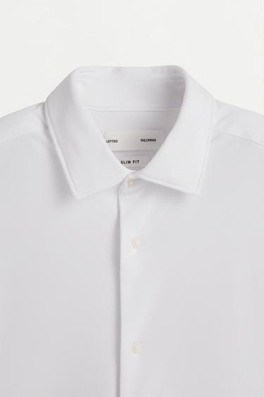 Slim fit tailored shirt — WHITE 7