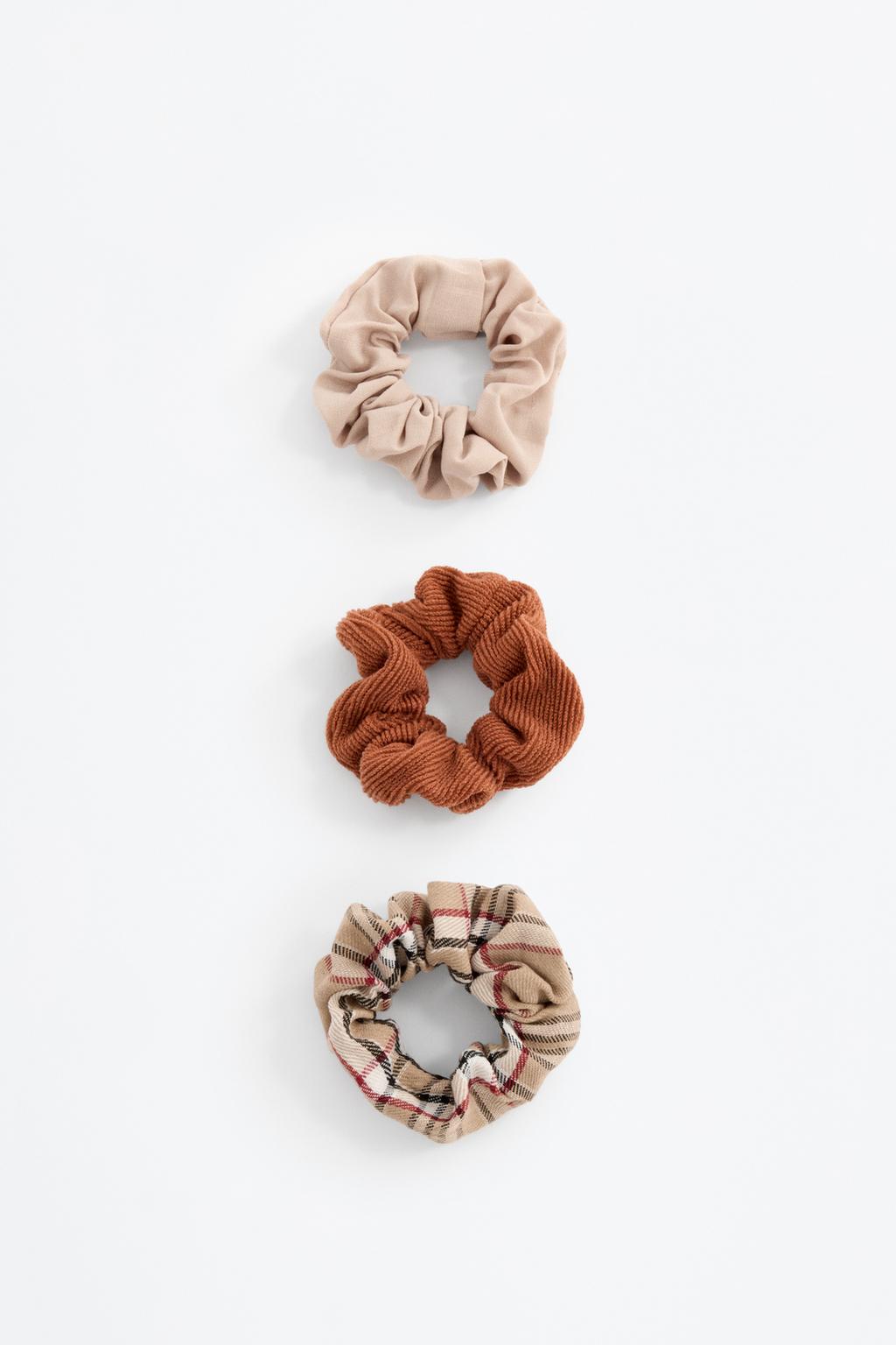 Pacco da 3 scrunchies combinati