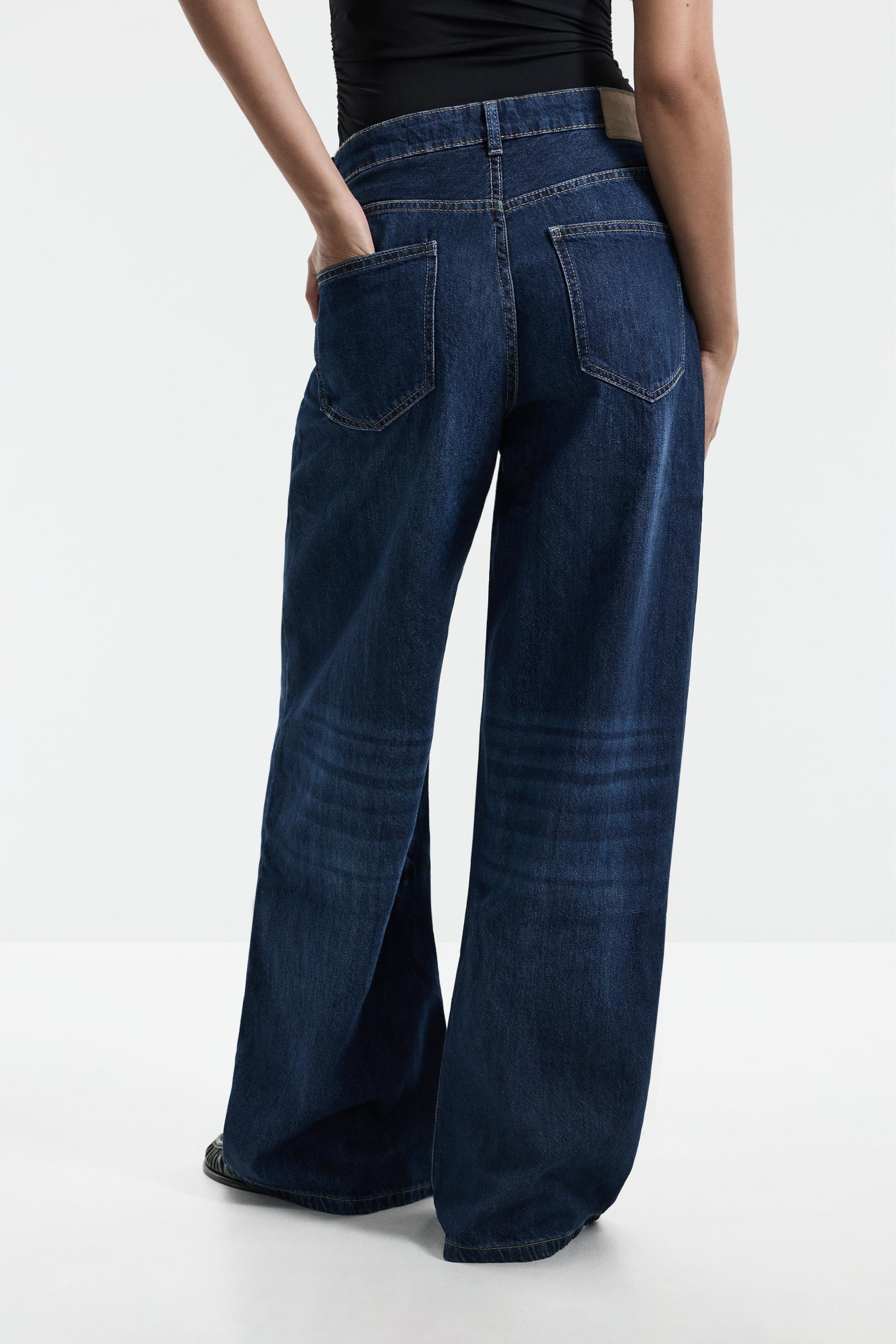 Wide-leg jeans — INK BLUE