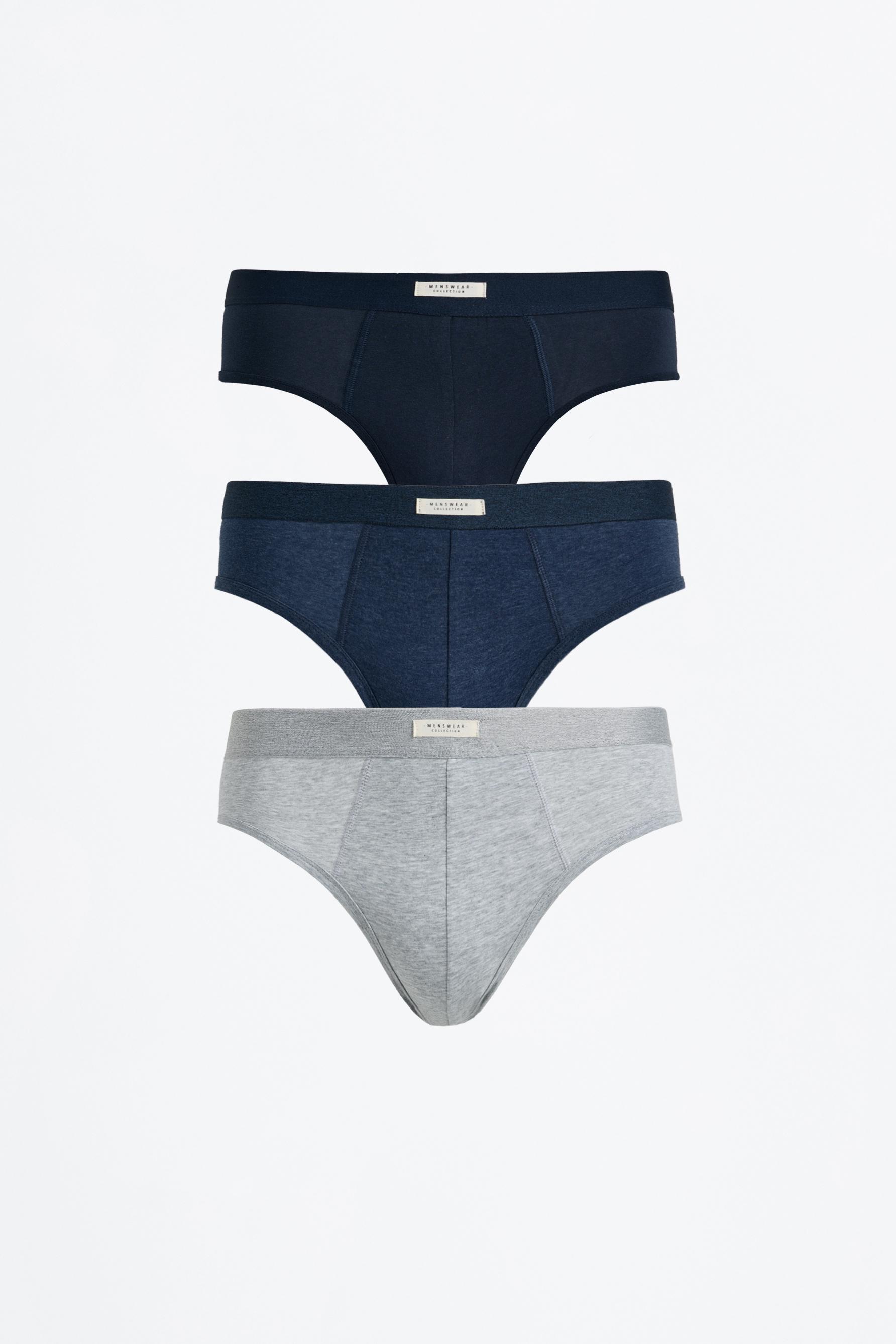 Briefs (3-Pack) — BLUE