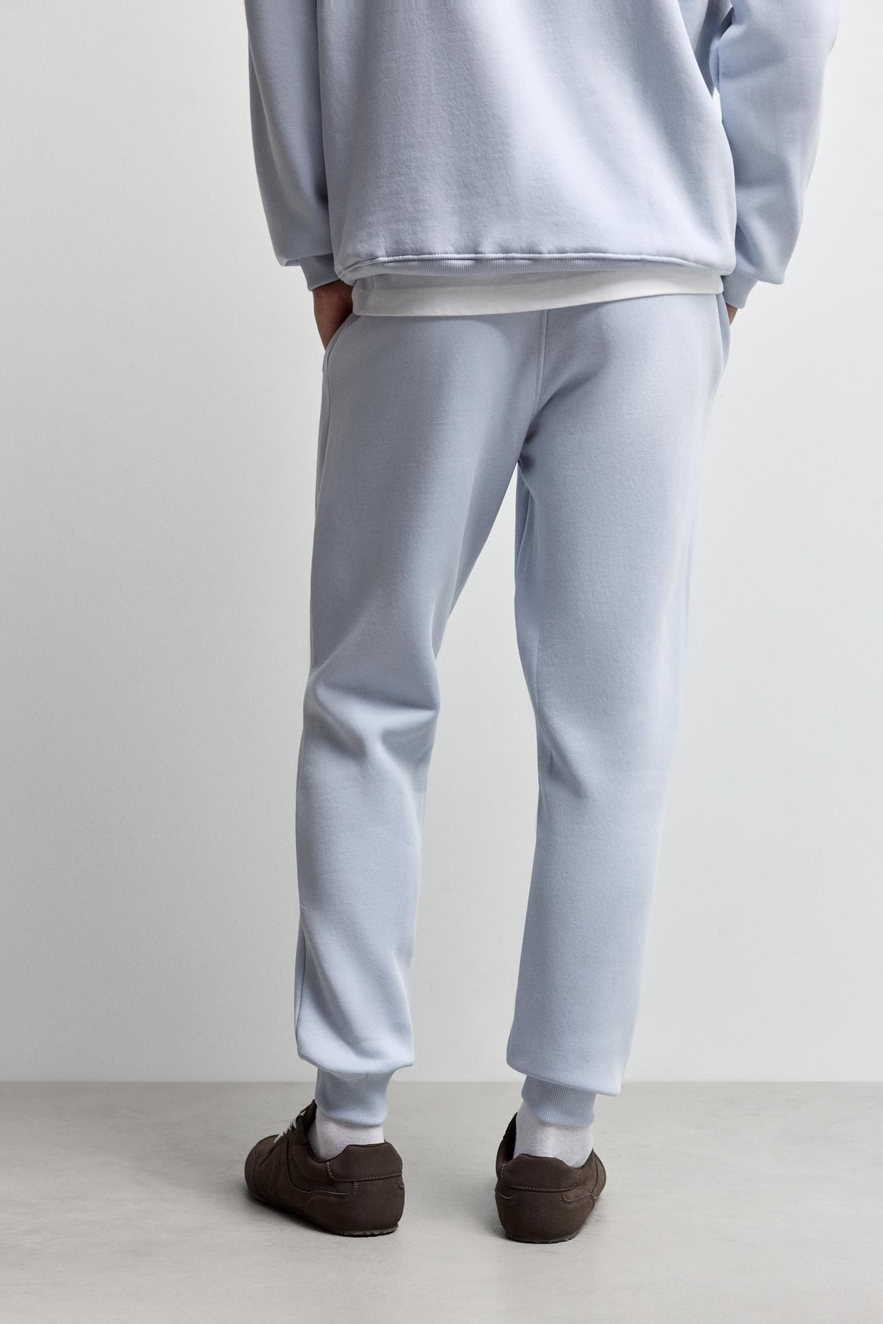 Regular fit tracksuit bottoms — SKY BLUE