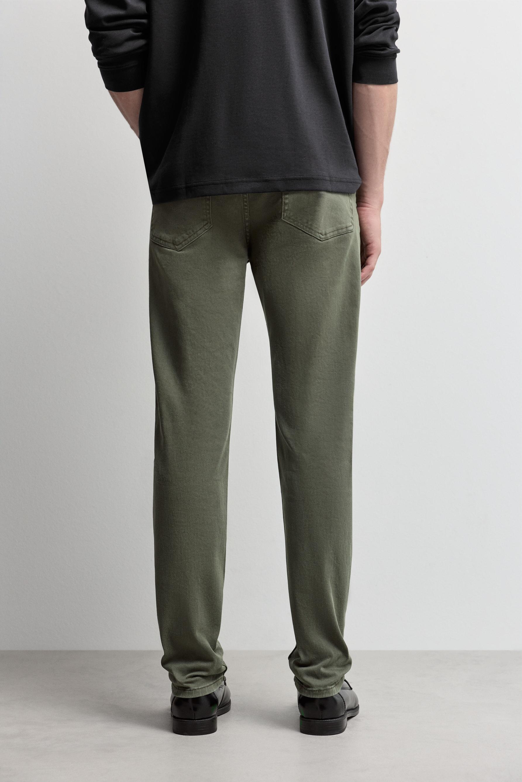 Slim jeans — DARK OLIVE GREEN