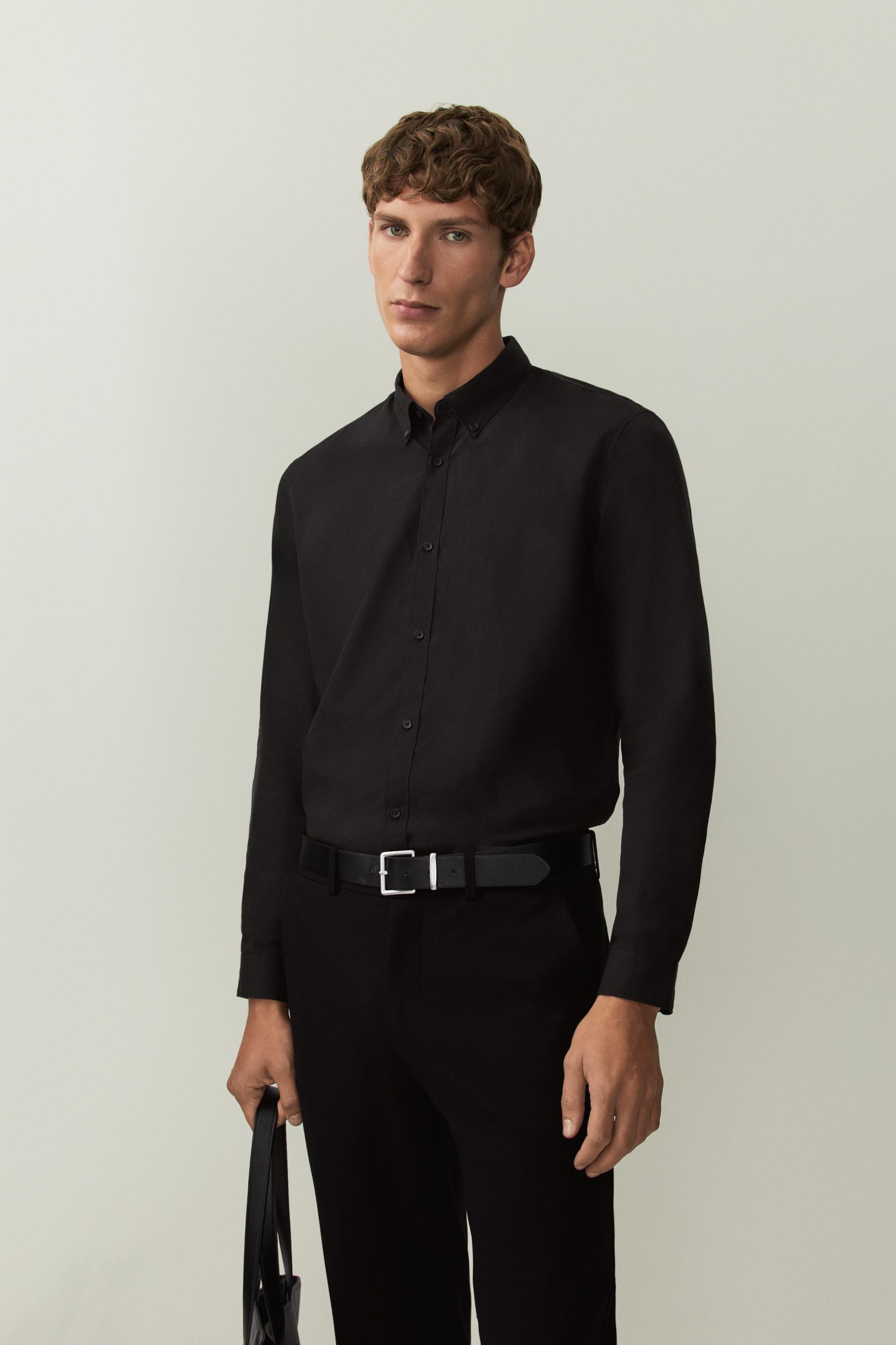 Basic shirt — BLACK