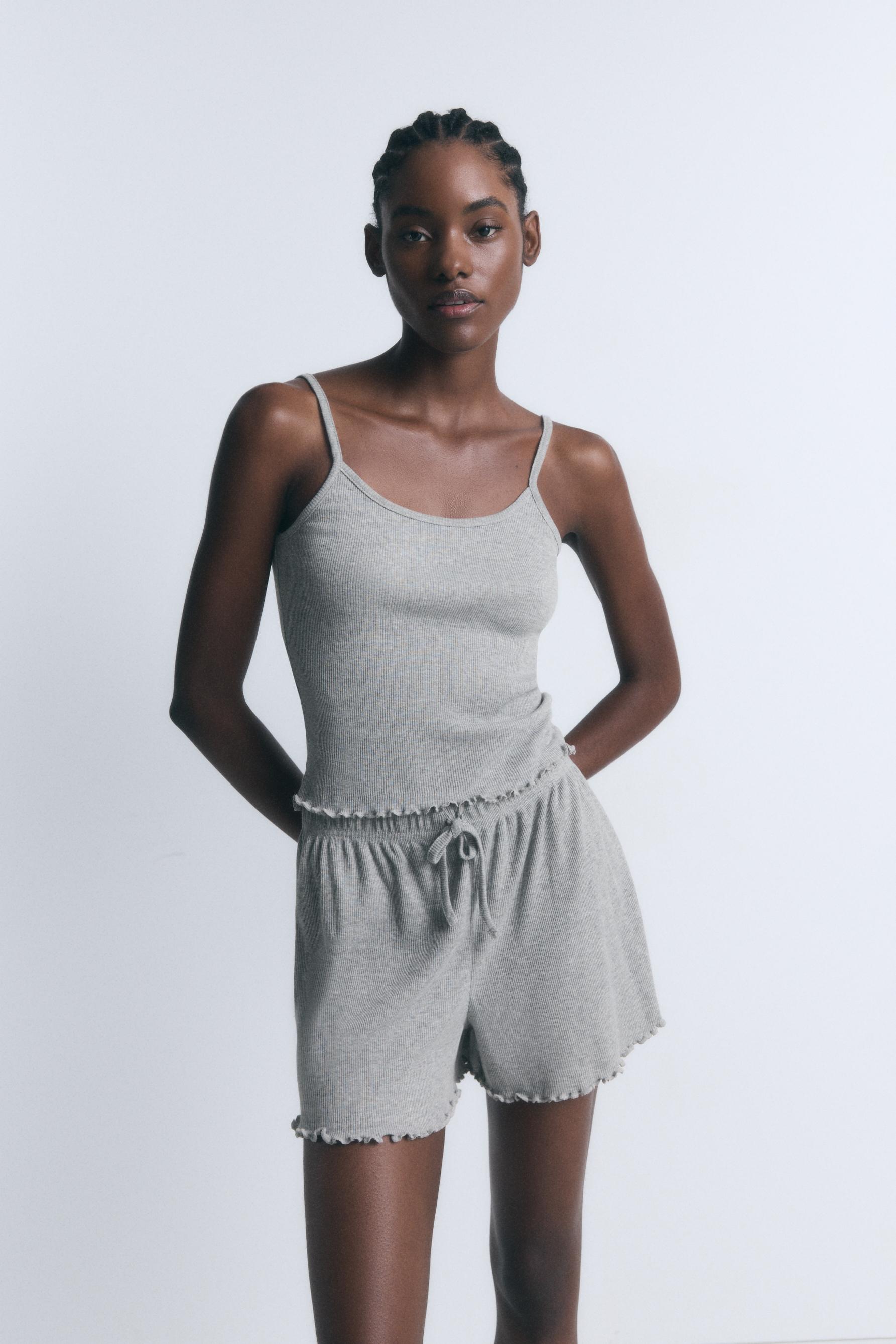 Camiseta pijama tirantes ondas