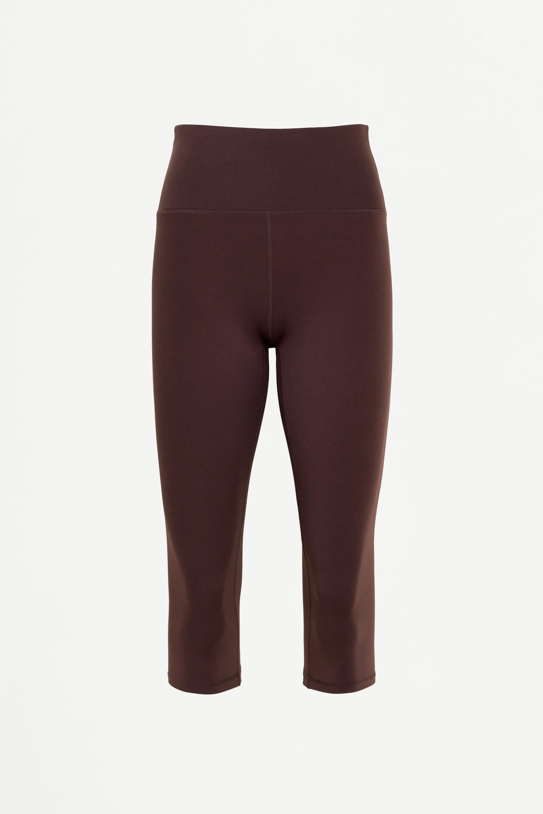 Capri leggings — CHOCOLATE