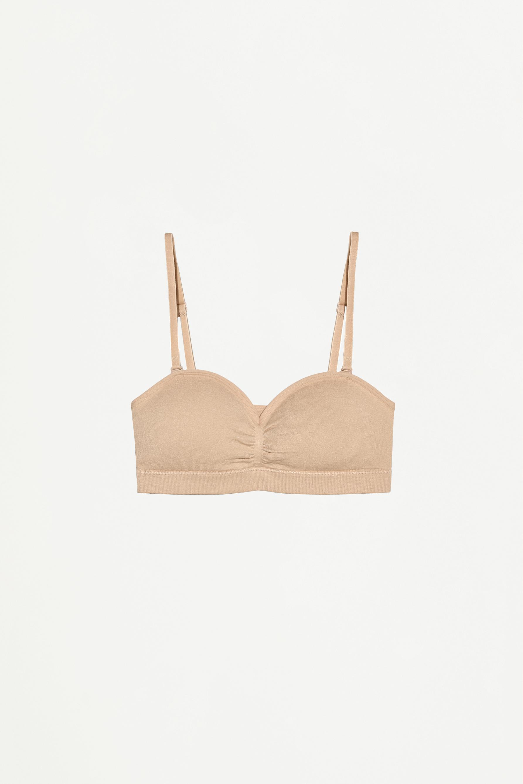 Seamless bandeau tops (2-Pack) — ECRU