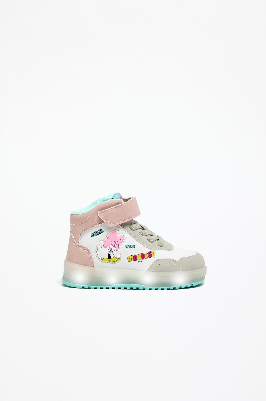 Daisy ©Disney high-top sneakers with lights