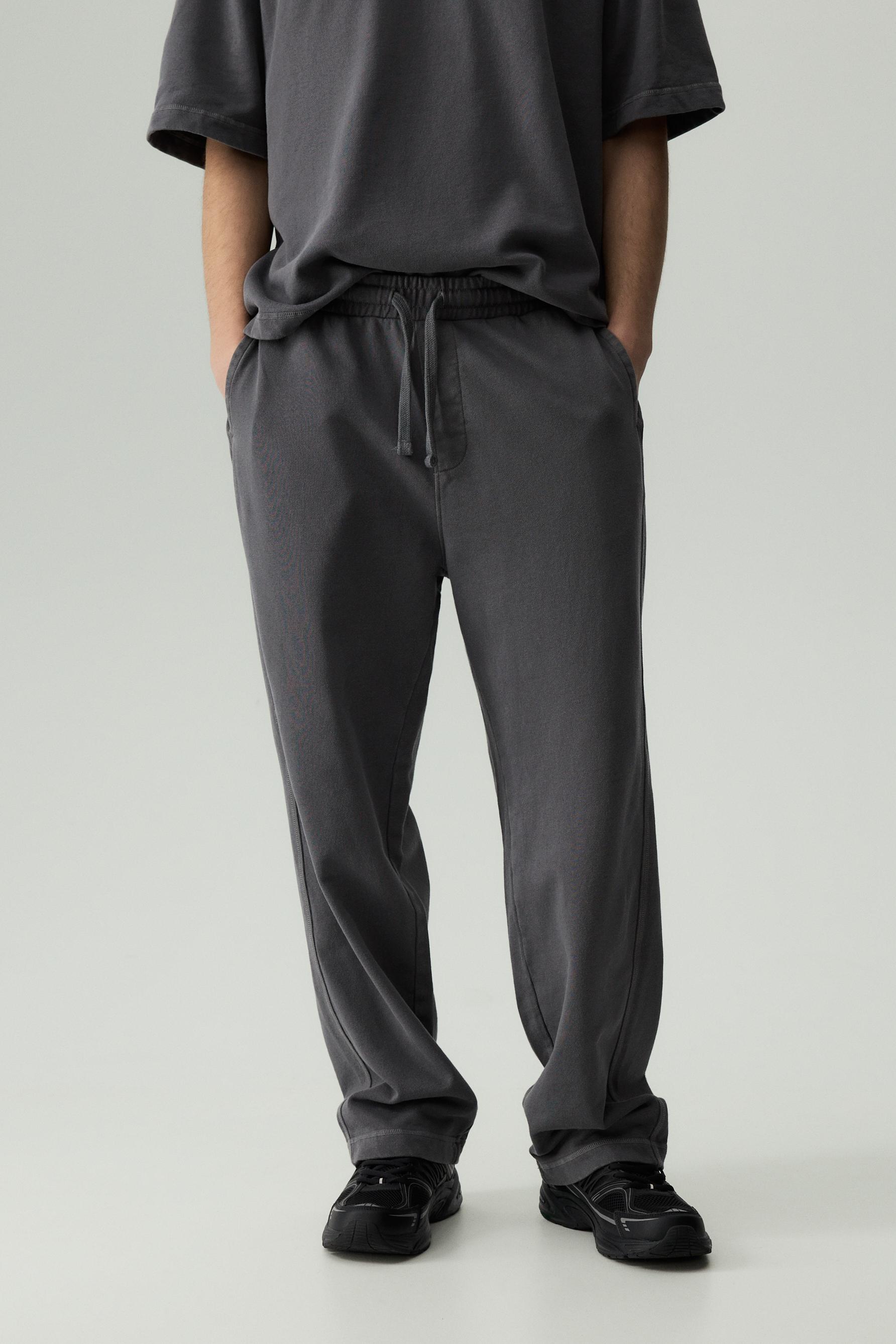 Pantalón chándal efecto lavado