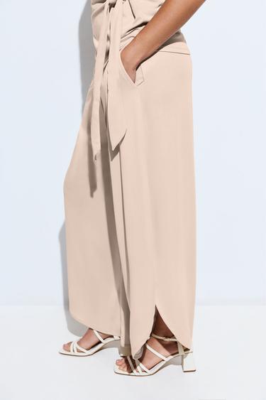Split detail culottes — MINK 2