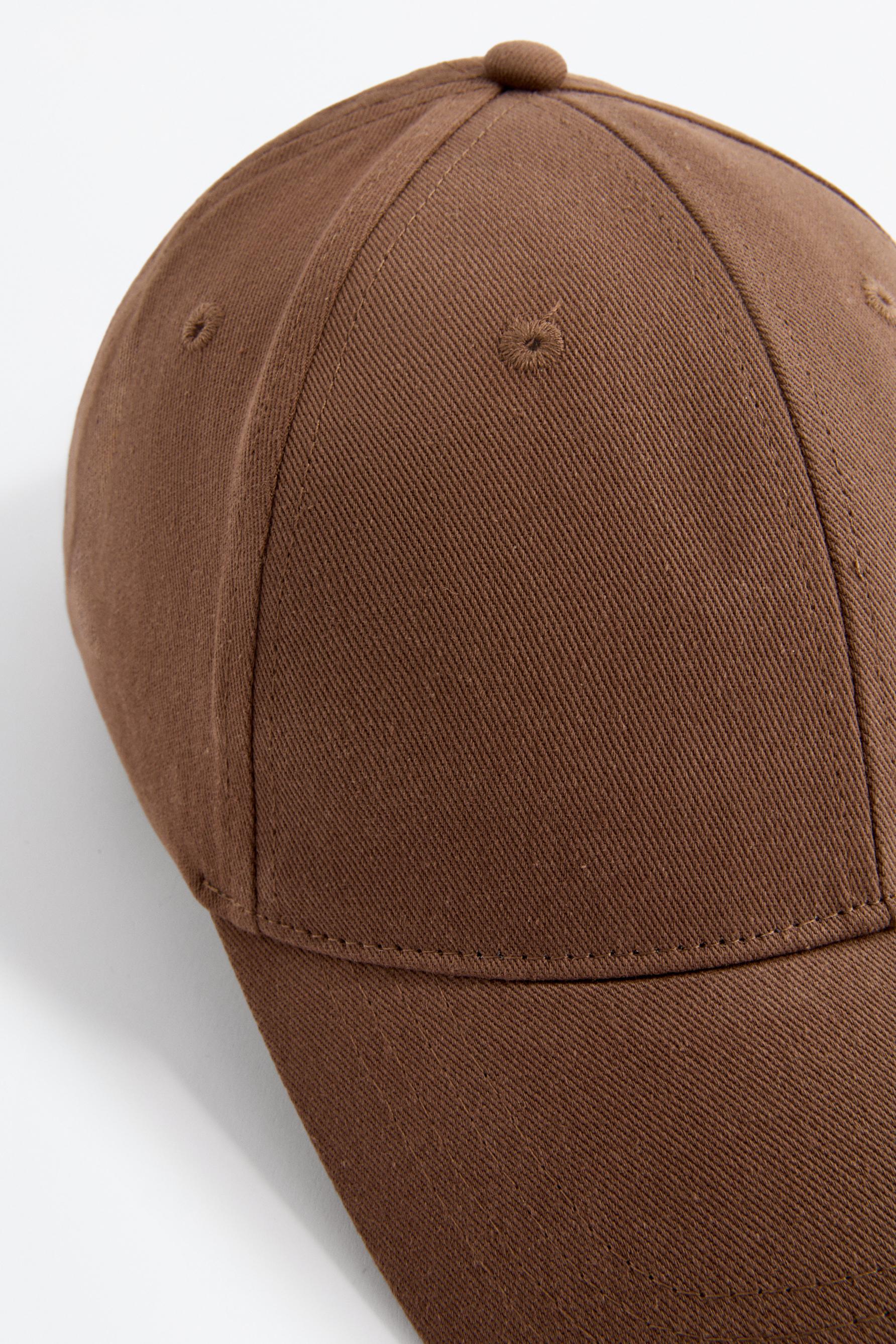 Basic cap — BROWN MARL