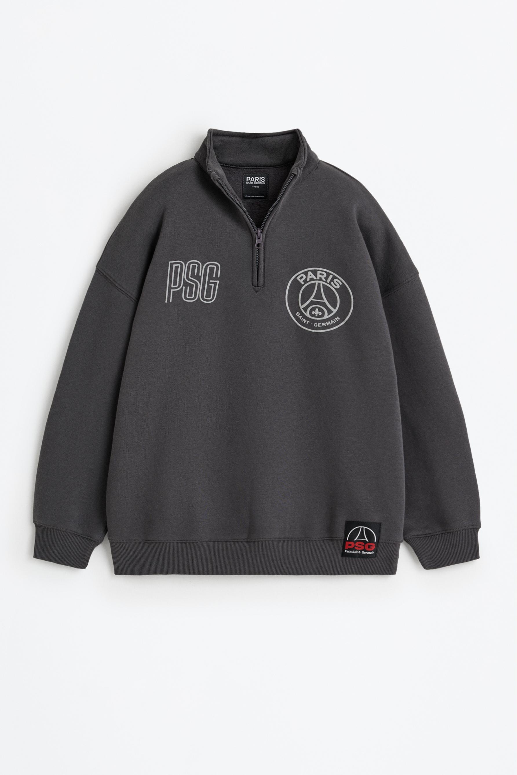 psg black sweatshirt