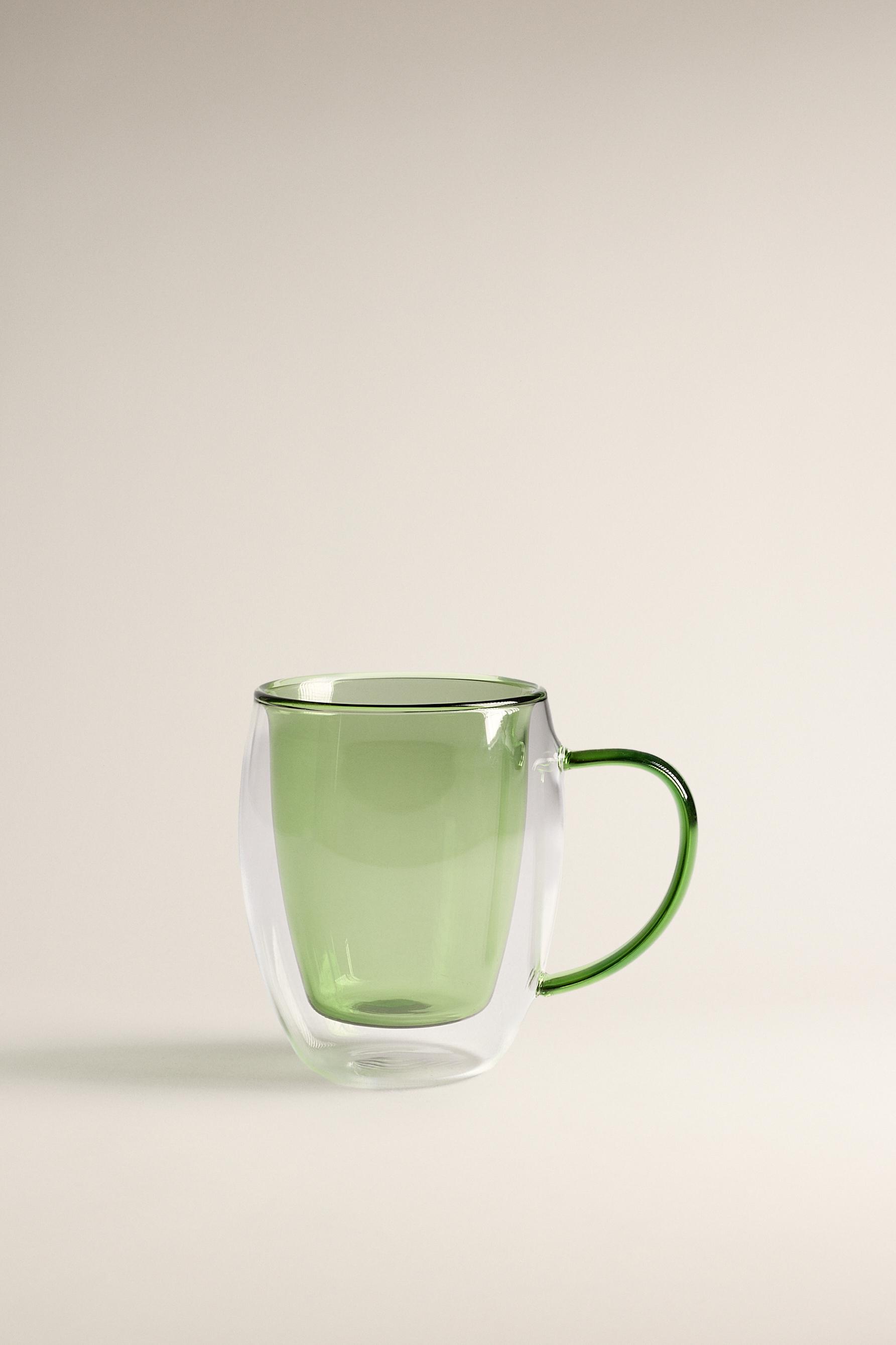 Taza doble pared borosilicato
