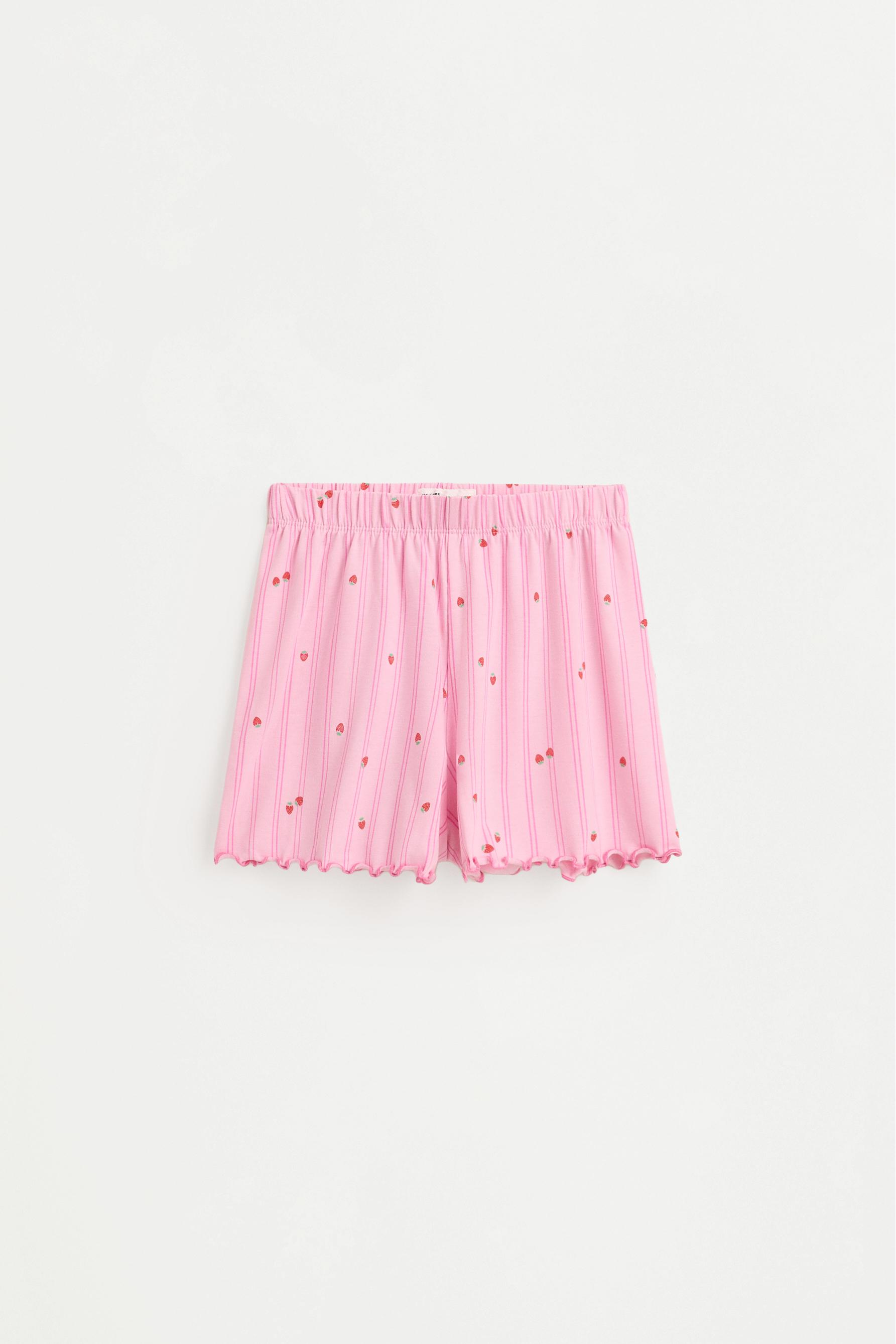 Printed short pyjamas — BUBBLEGUM PINK
