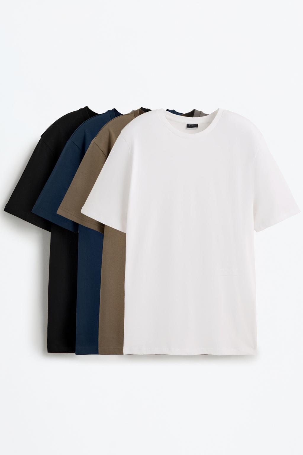 4-Pack of basic T-shirts
