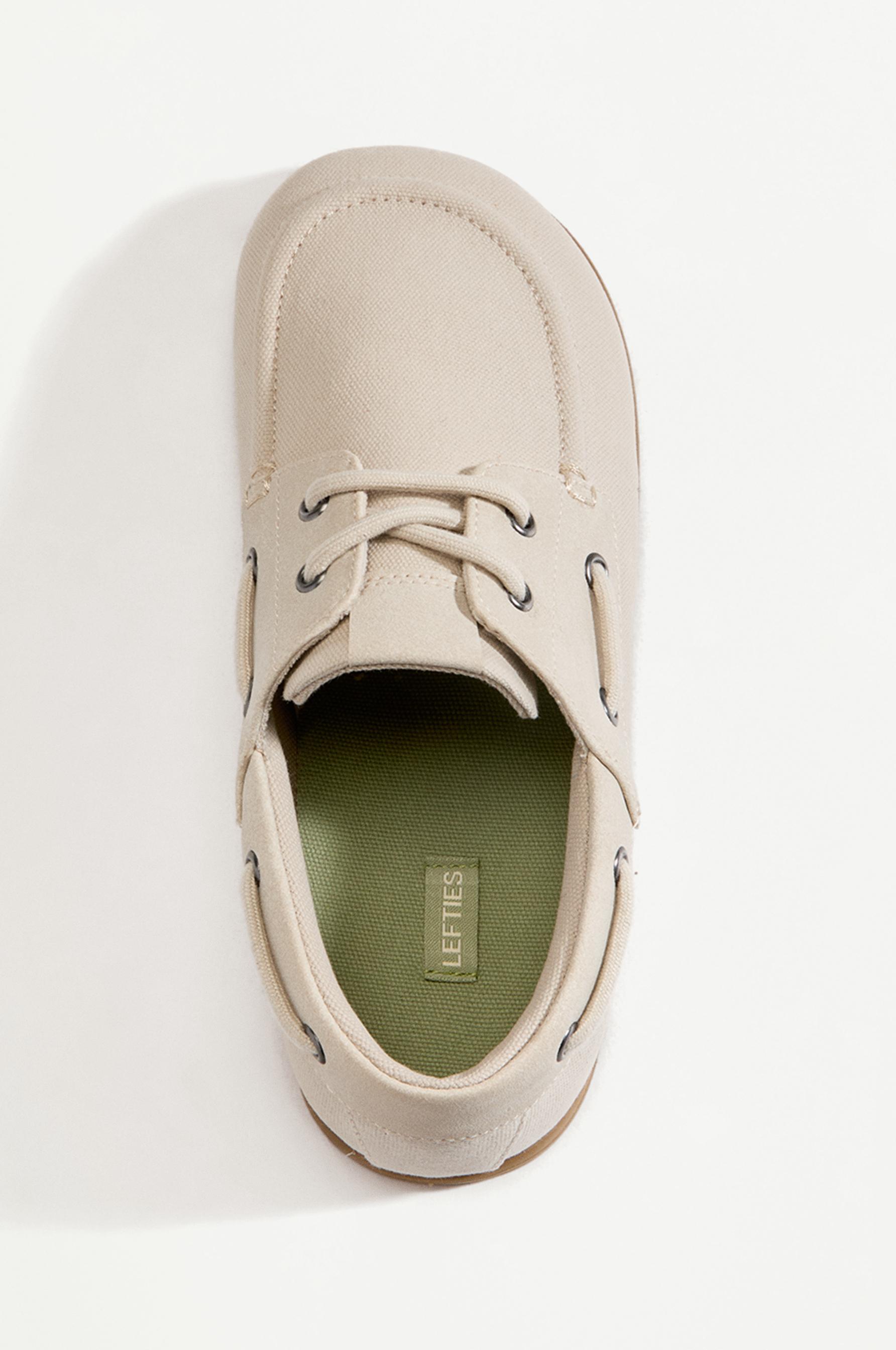 BAREFOOT BOAT SHOES — BEIGE