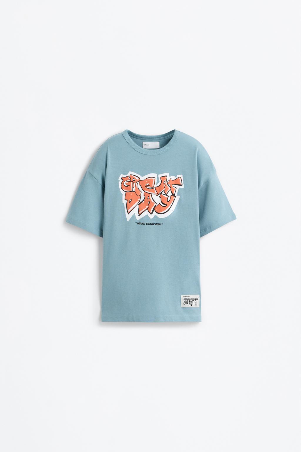 Samarreta estampat graffiti