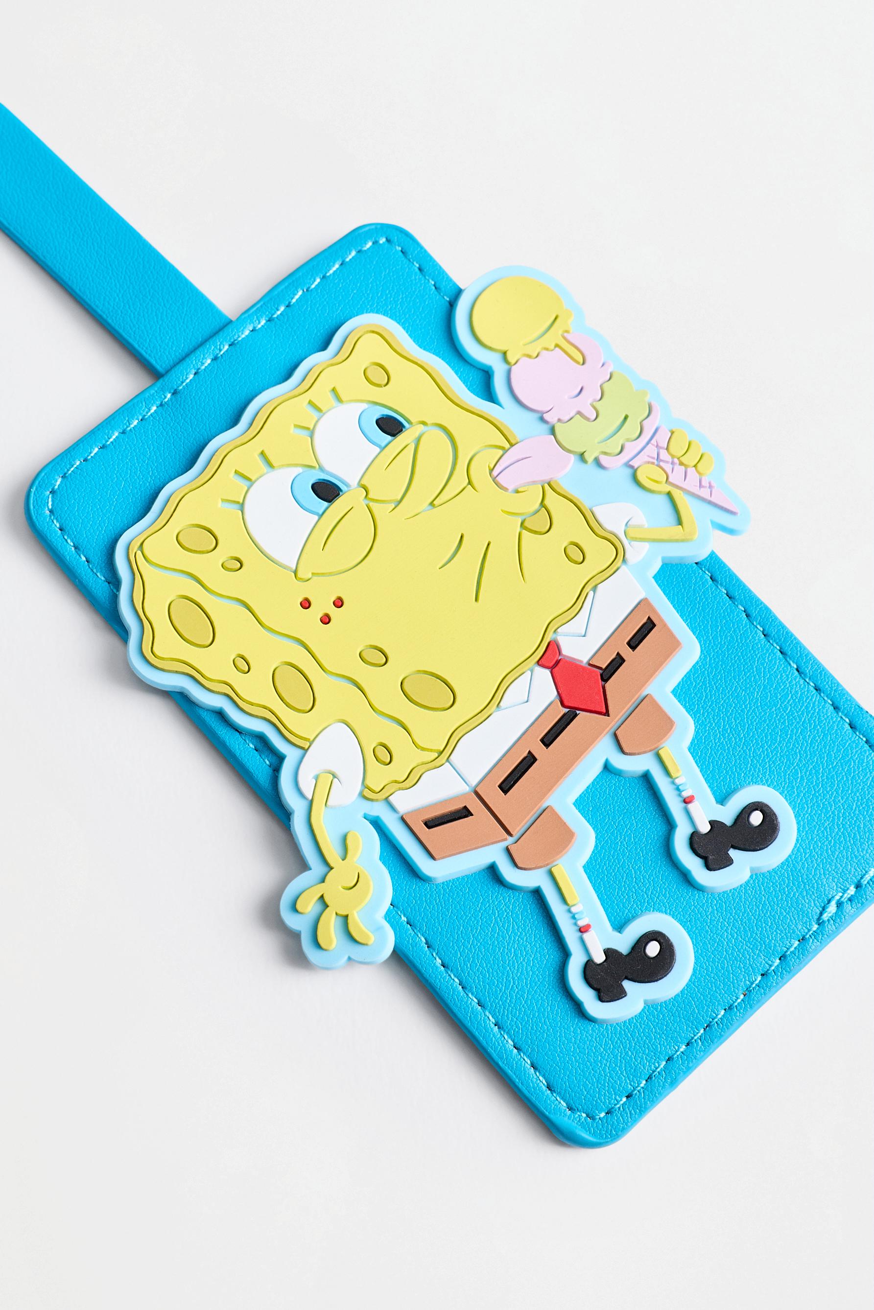 SpongeBob Nickelodeon™ suitcase ID tag — YELLOW TONES