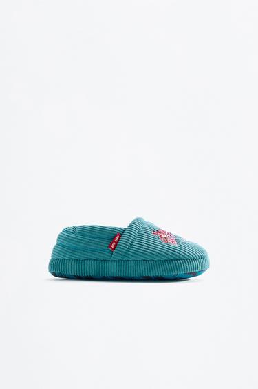 Hot Wheels ® Mattel closed-toe house slippers — GREEN 2