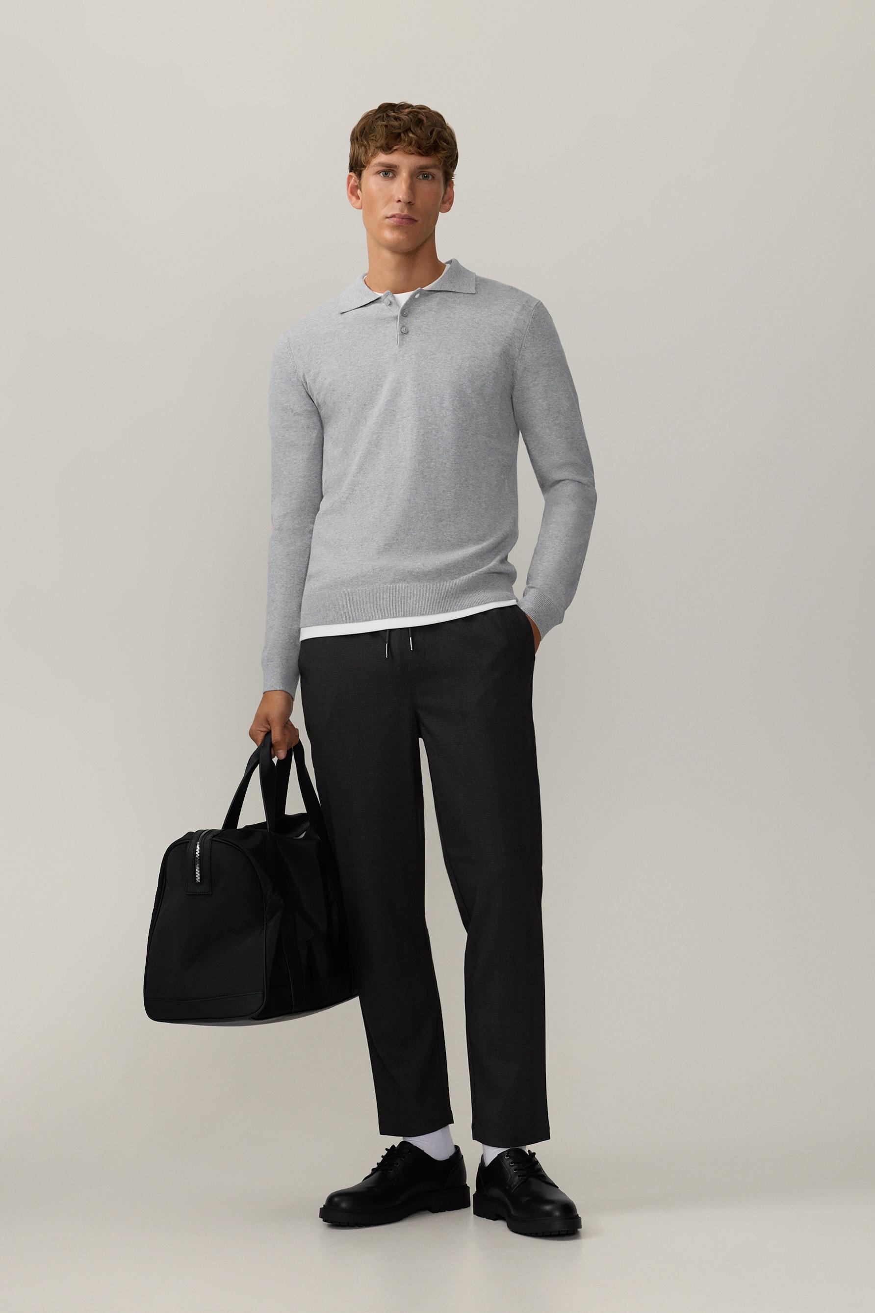 Pantalón jogger cuadros