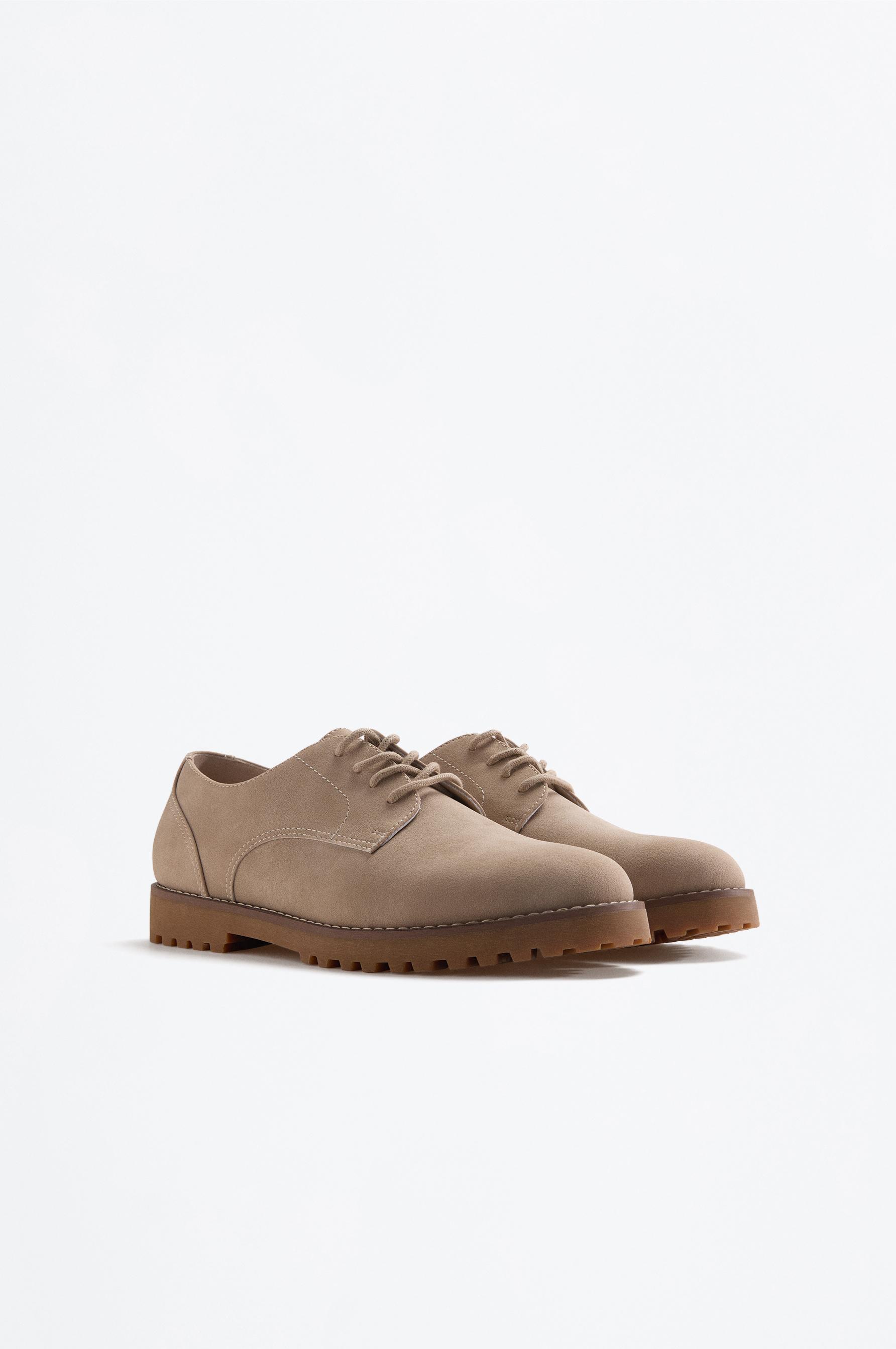 Blucher Dress Shoe — GREY