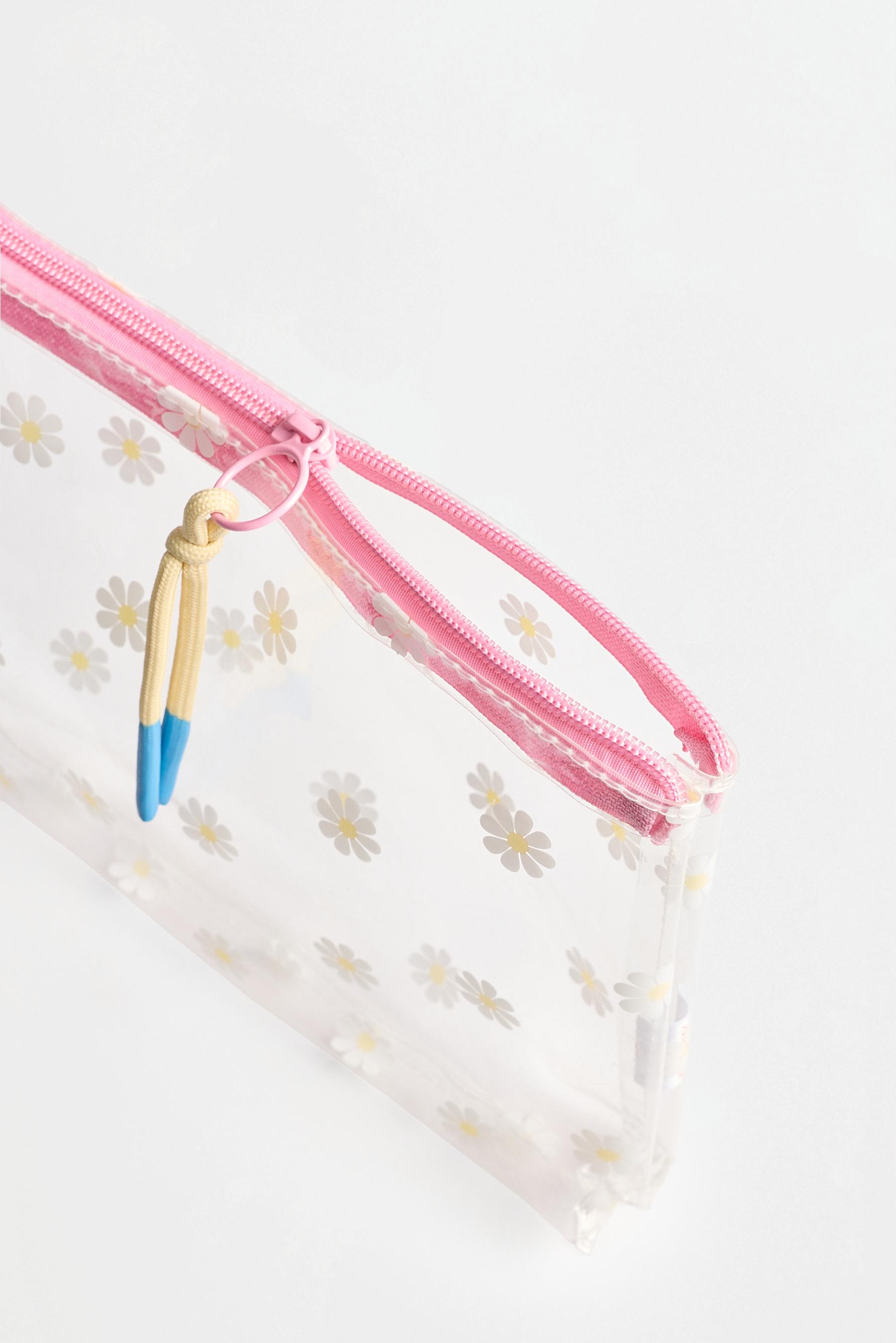 Daisy toiletry bag — PINK