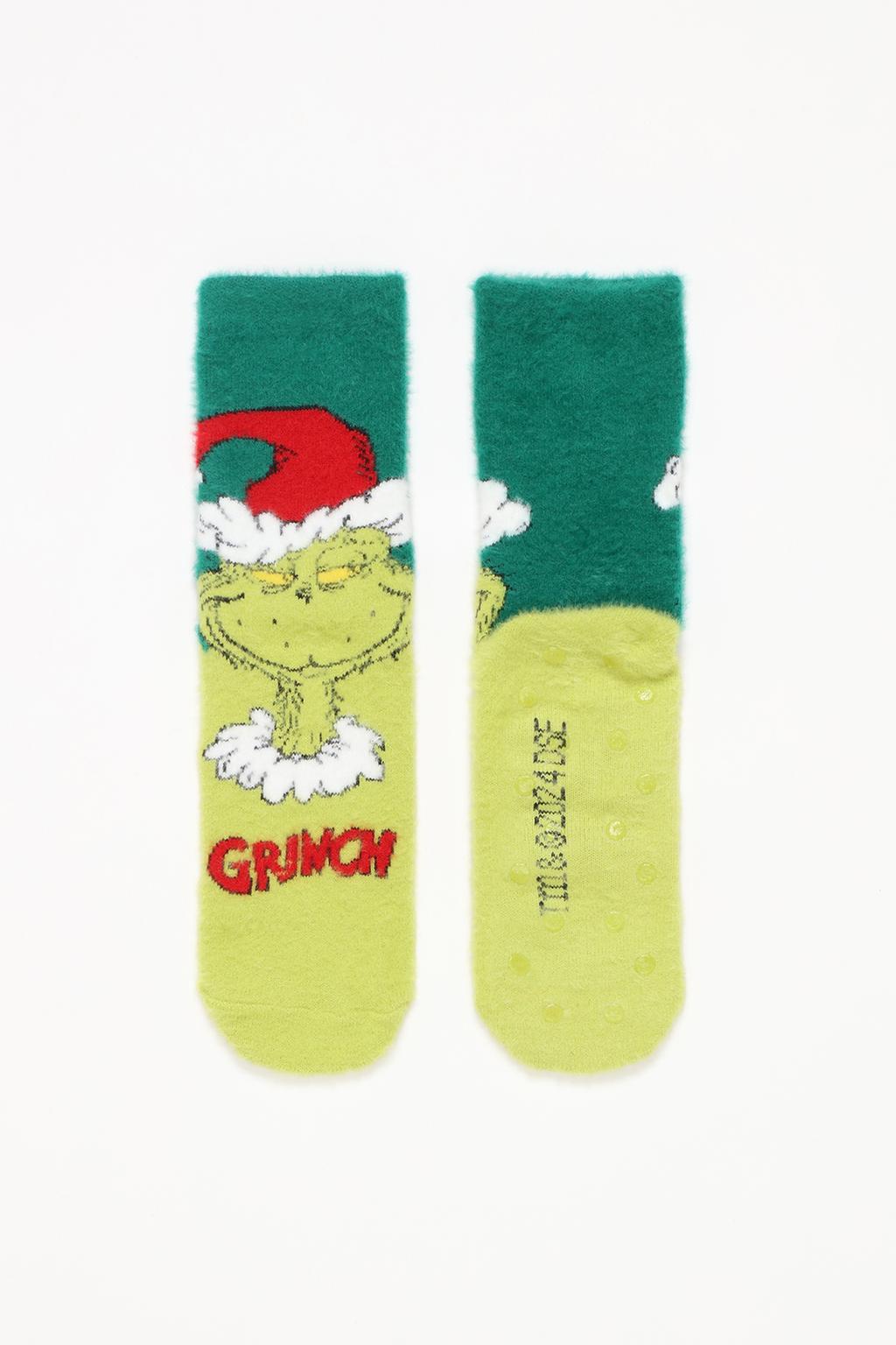 Niños | Calcetines pelito El Grinch TM & © 2024 DSE