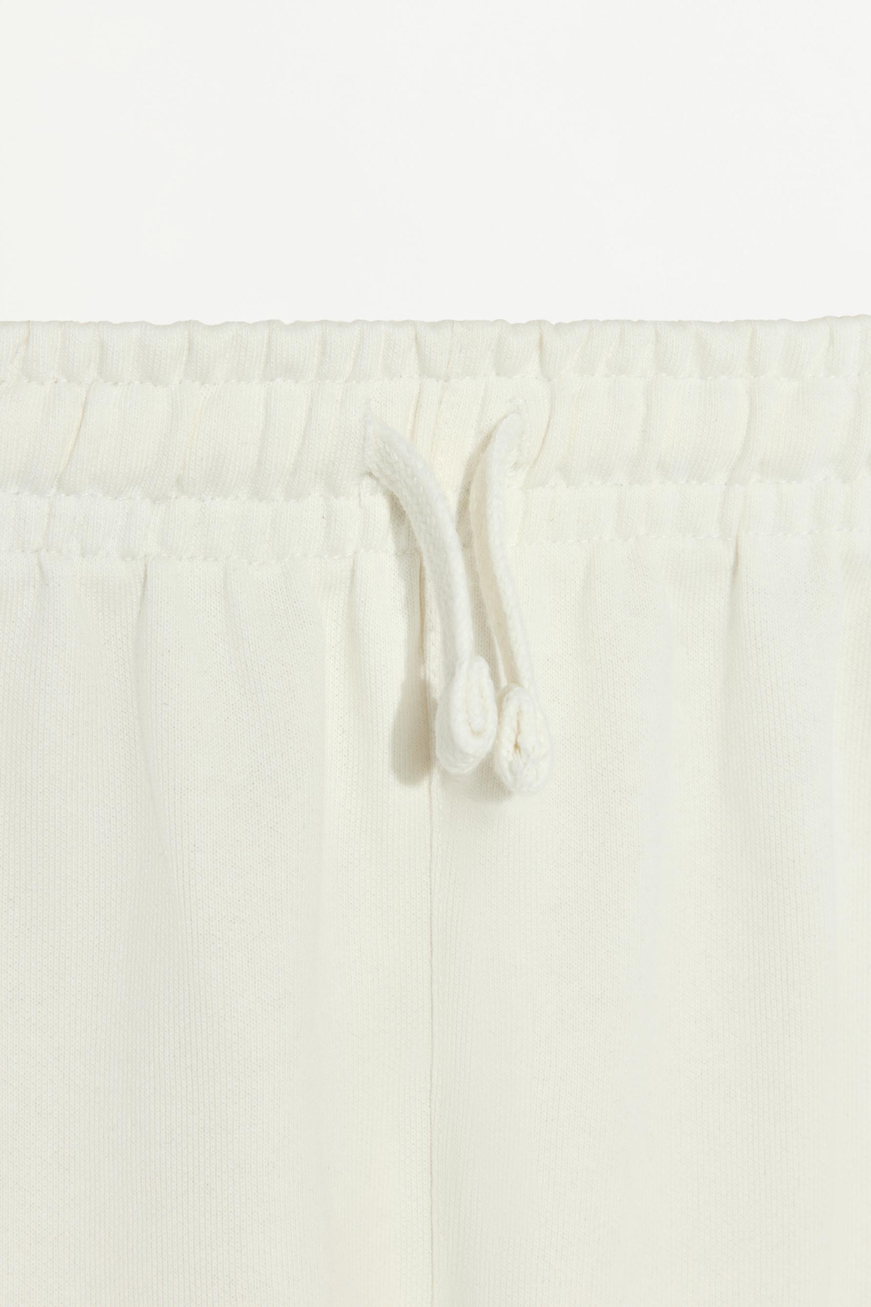 Pack of 4 plain plush trousers — PALE GREY