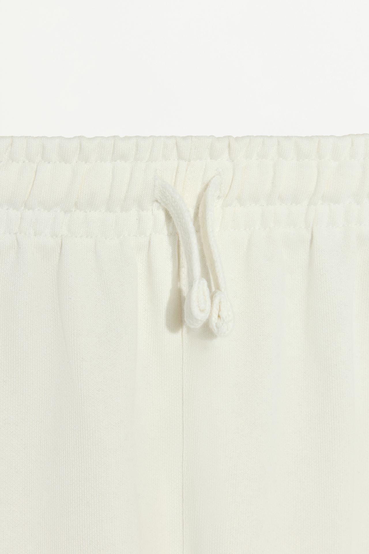 Pack of 4 plain plush trousers — PALE GREY