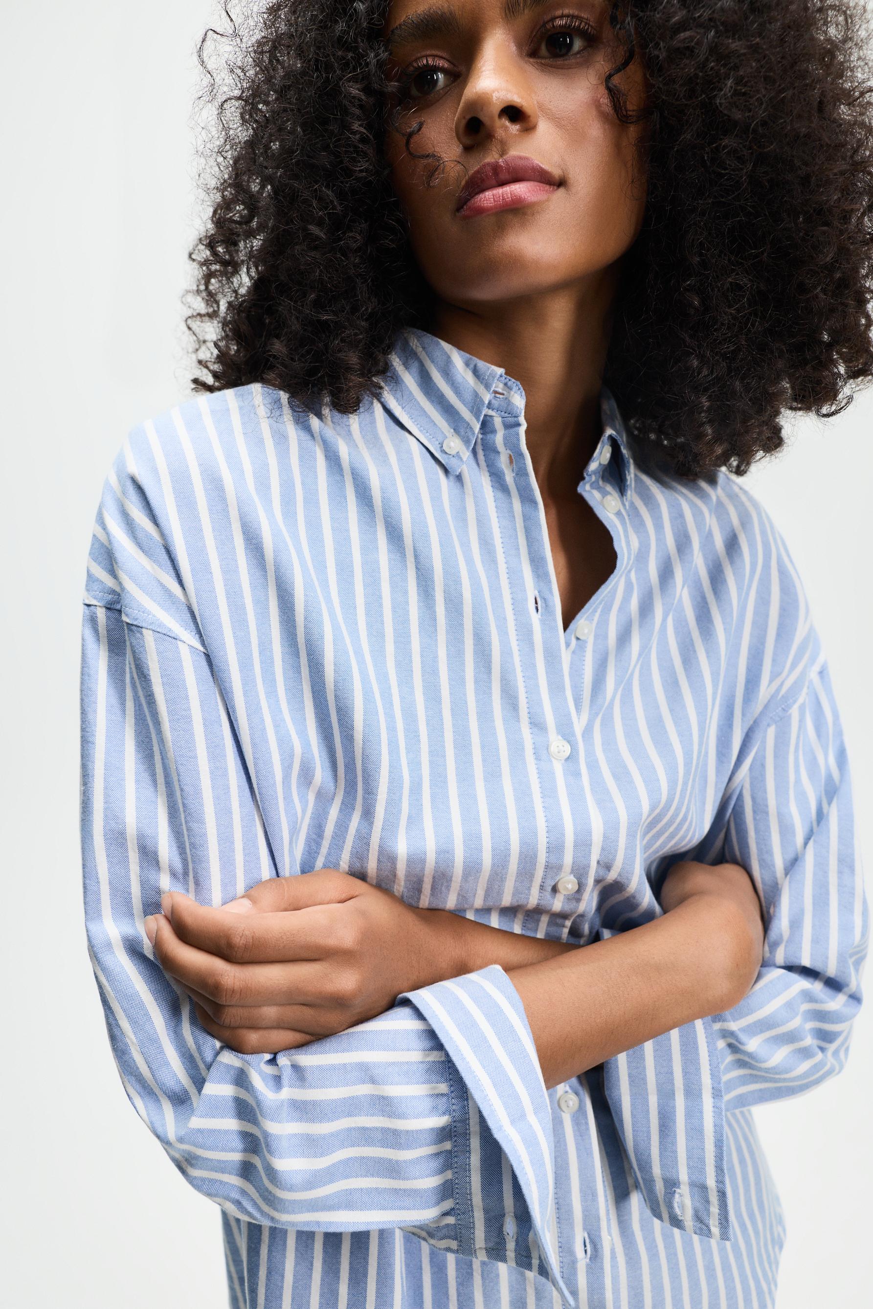 Striped Oxford shirt — STRIPED