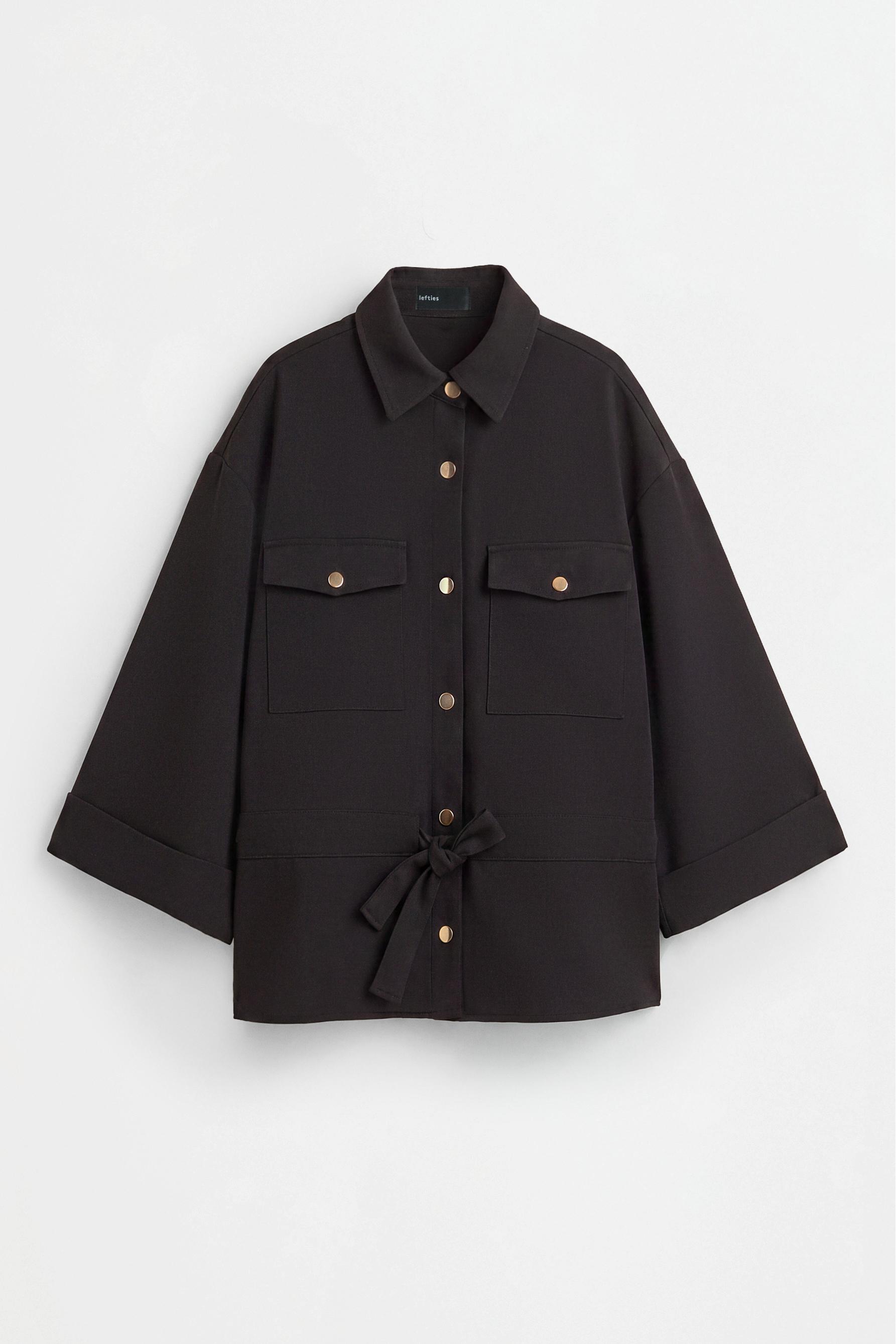 Safari overshirt — BLACK
