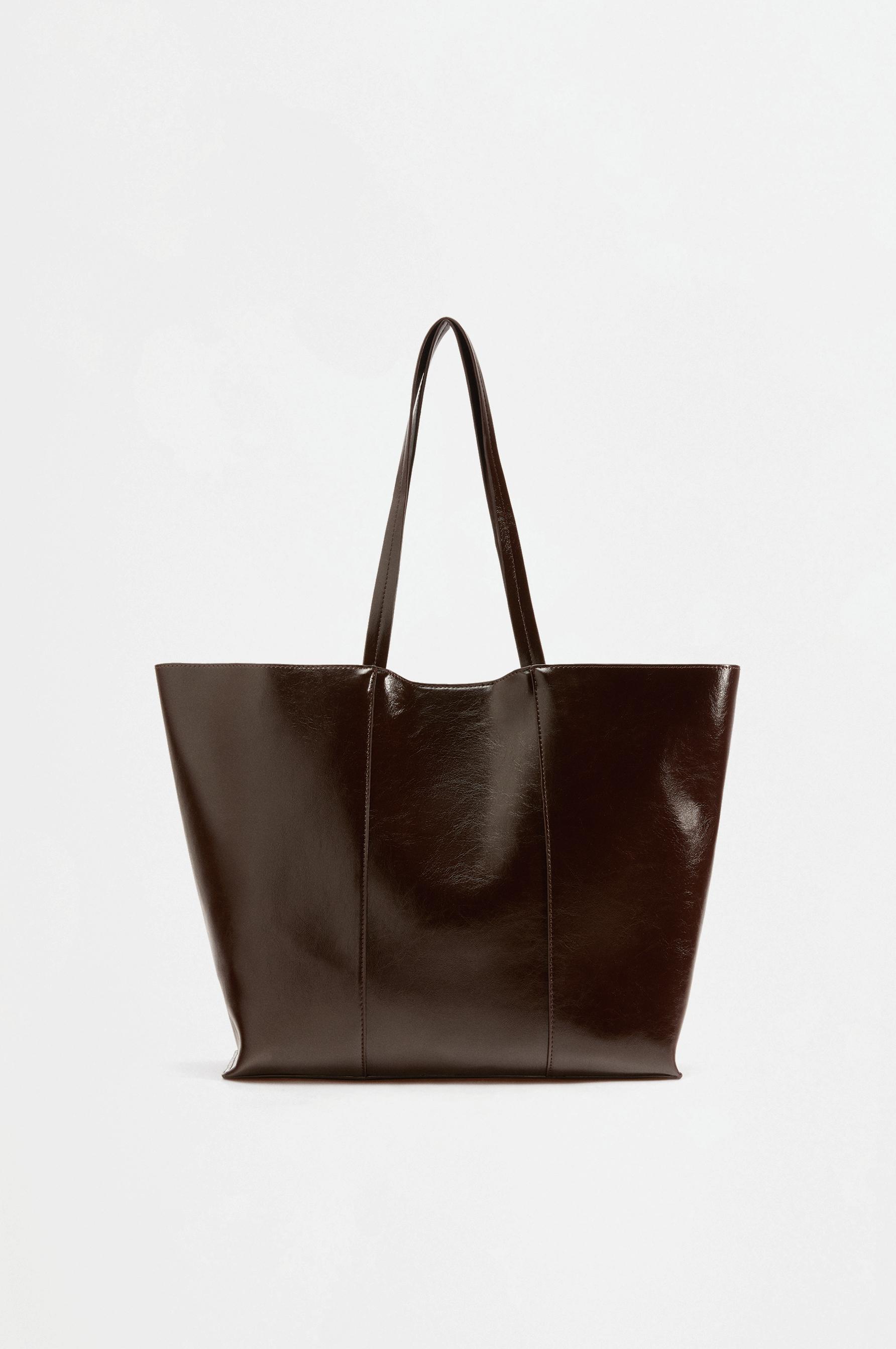 Shopper bag — MAROON