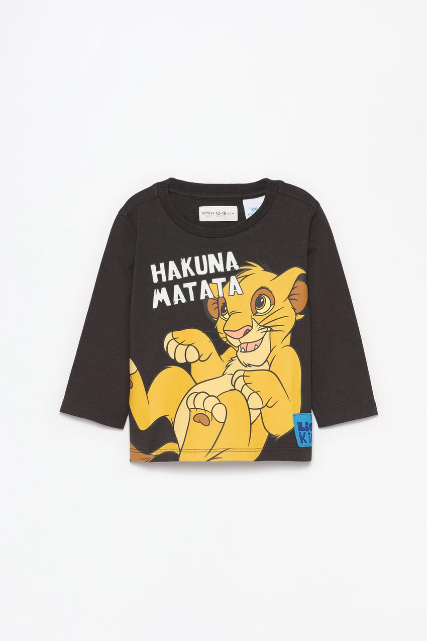 Simba Poleras Rey Leon Disney Camiseta Hakuna Matata Mujer