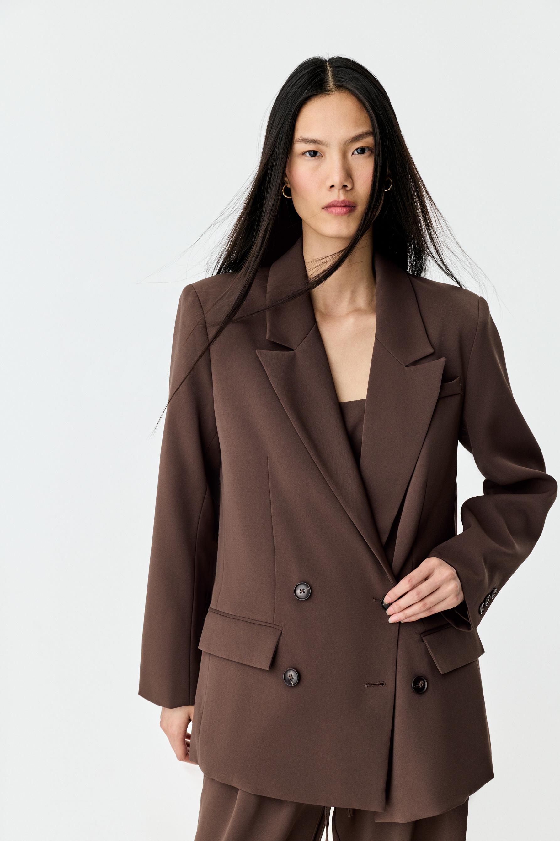 Double-breasted blazer - Blazers - CLOTHING - Woman | LEFTIES Bahrain