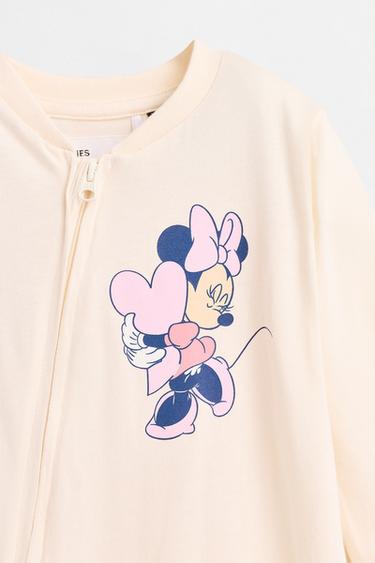 Pack of 2 Minnie Mouse ©Disney sleepsuits — ECRU 7