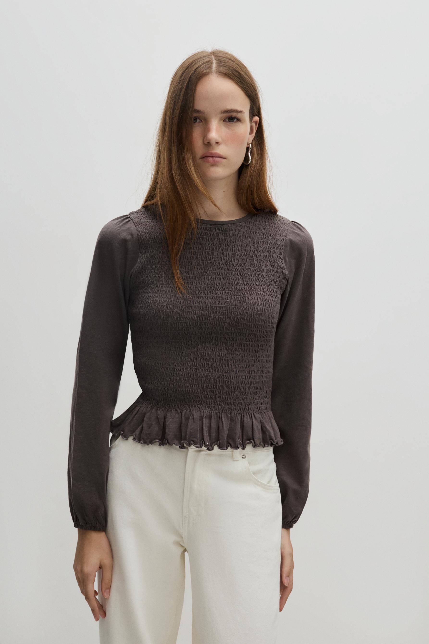 Camiseta nido de abeja