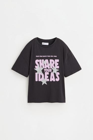 Printed T-shirt — ANTHRACITE GREY 1