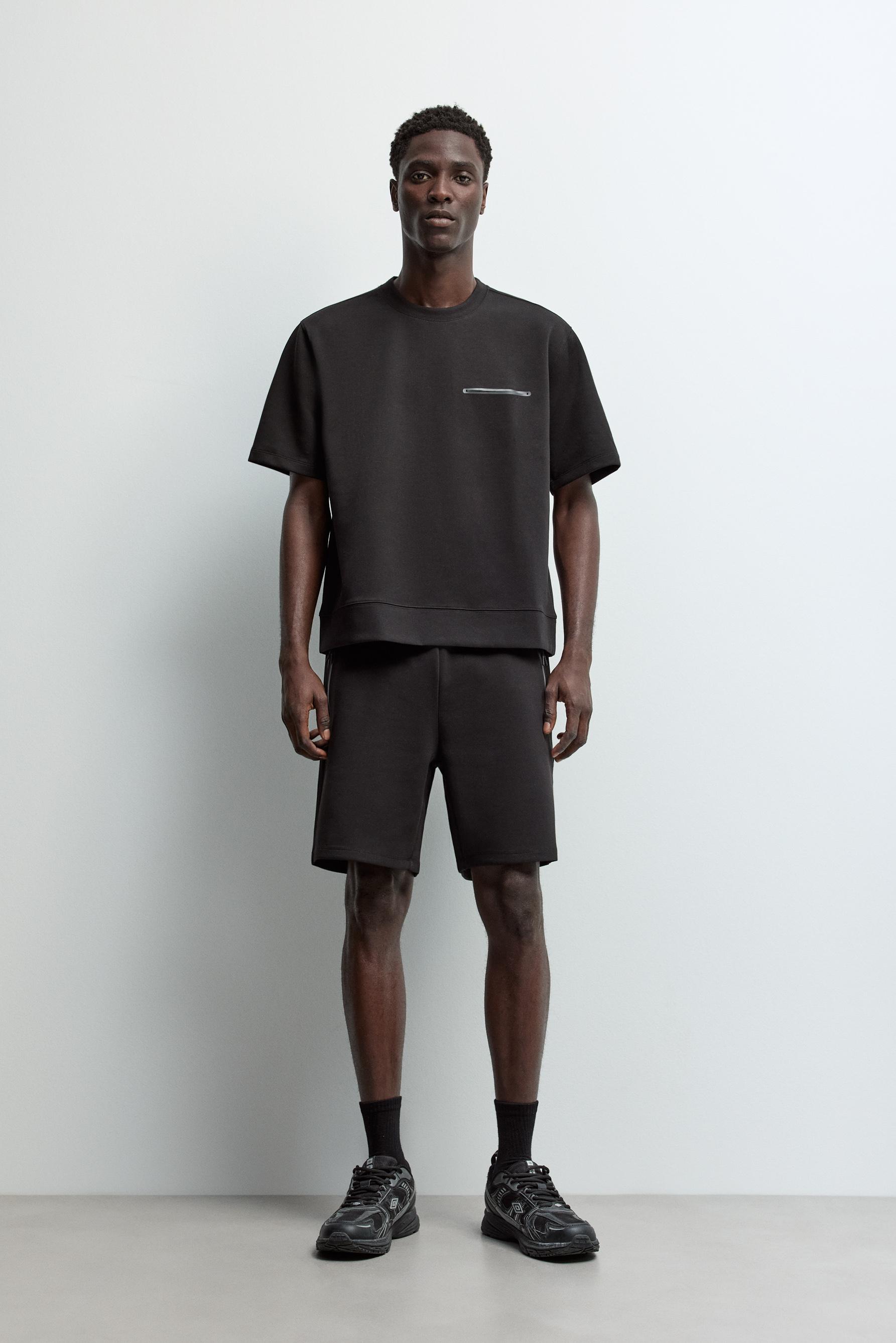 Interlock Sports T-shirt — BLACK