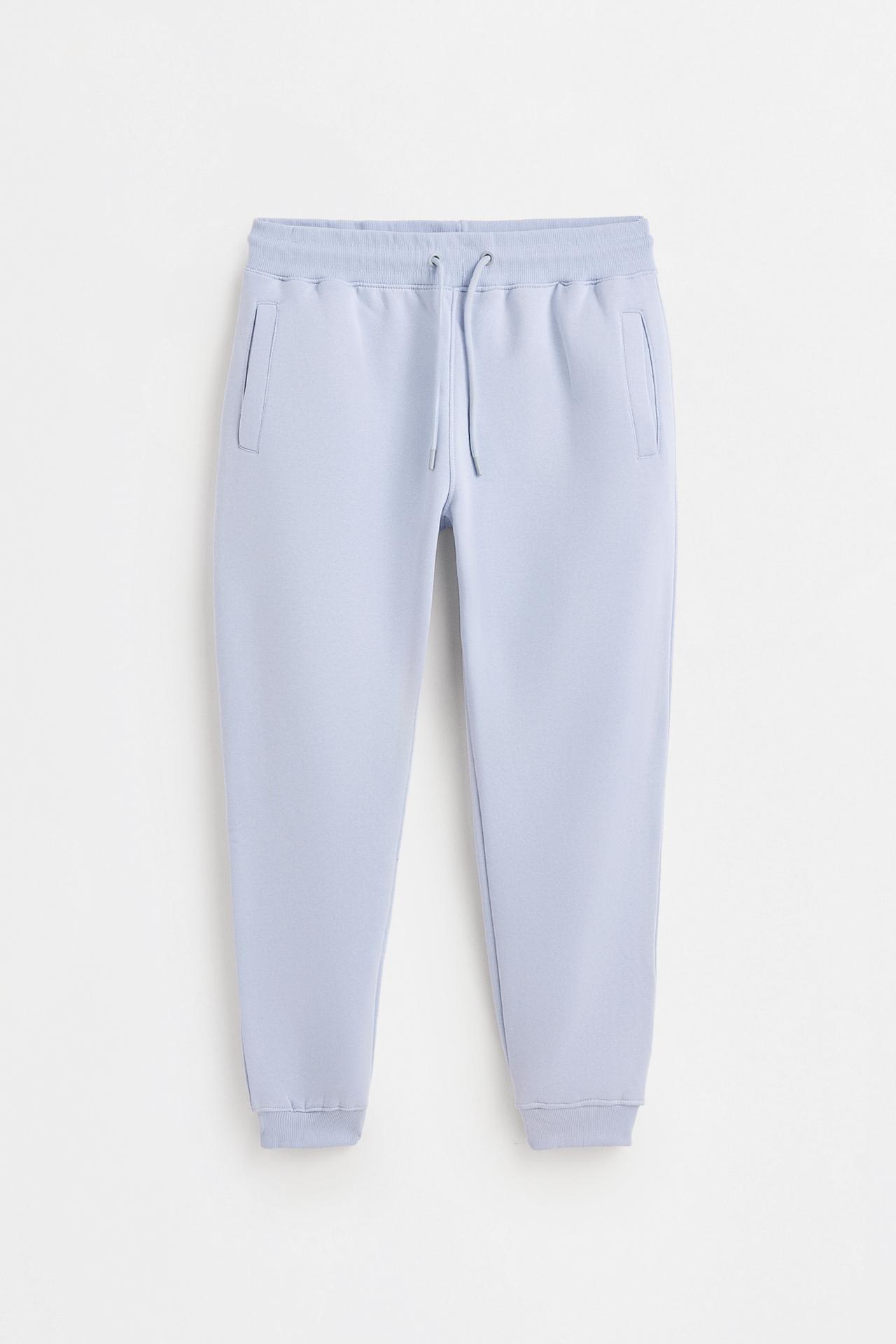 Regular fit tracksuit bottoms — SKY BLUE