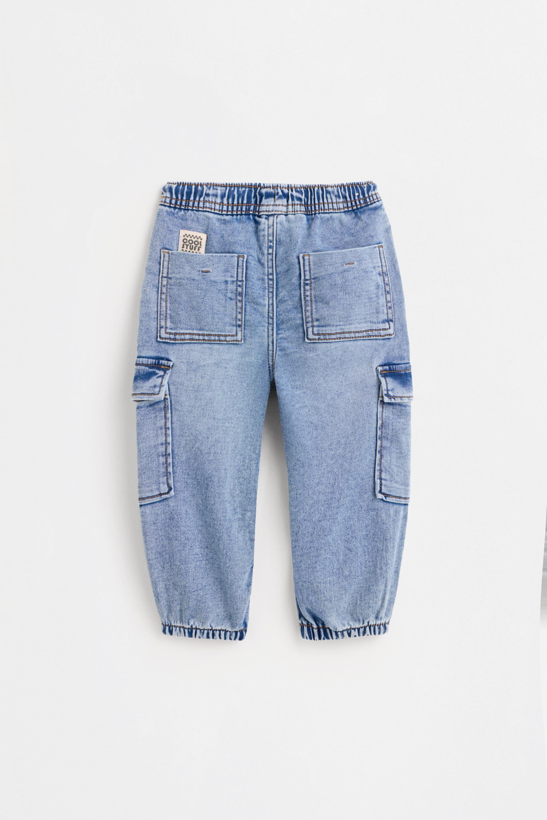 Cargo jogger jeans — INDIGO