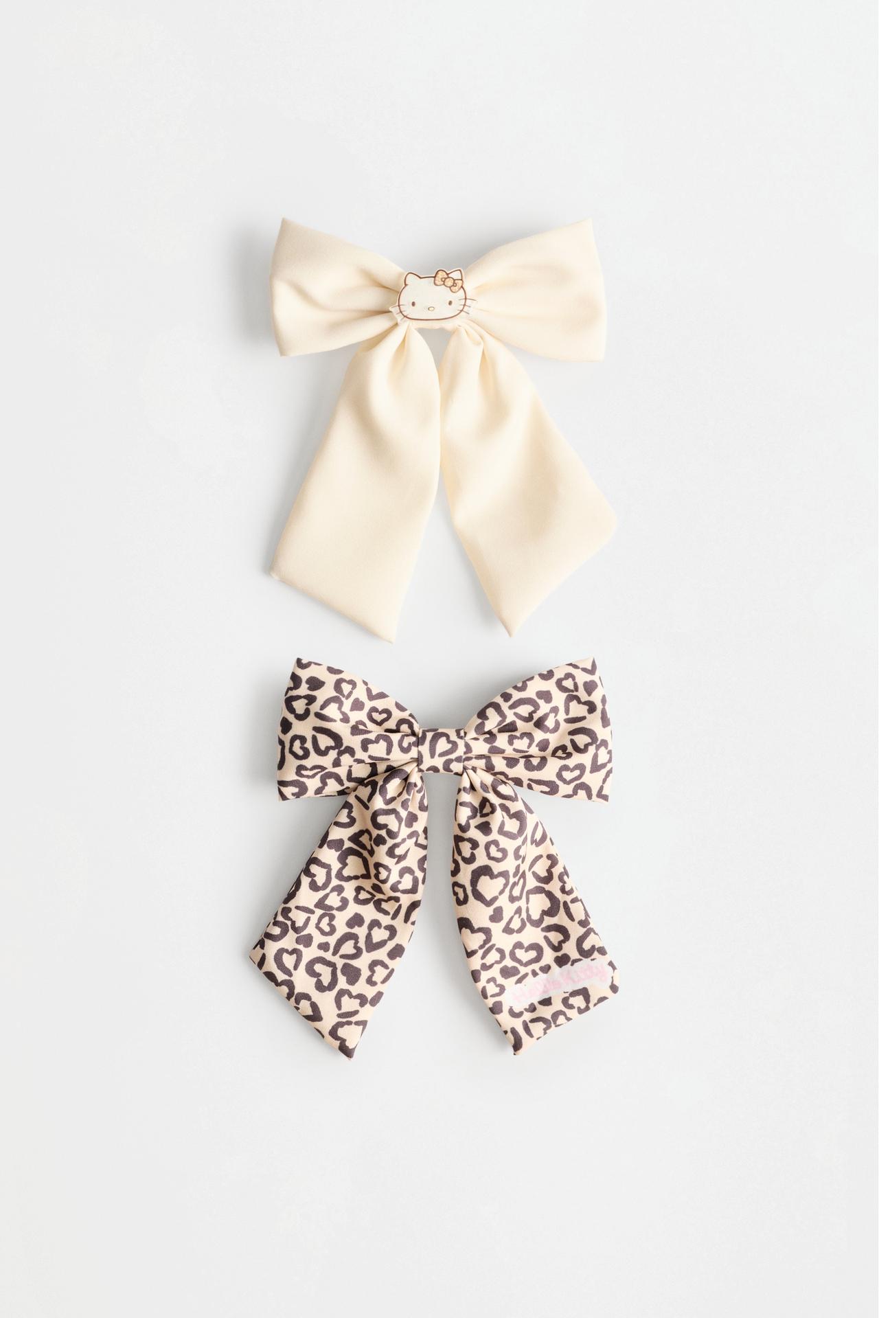Hello Kitty ©SANRIO Bows (2-pack) — BROWN