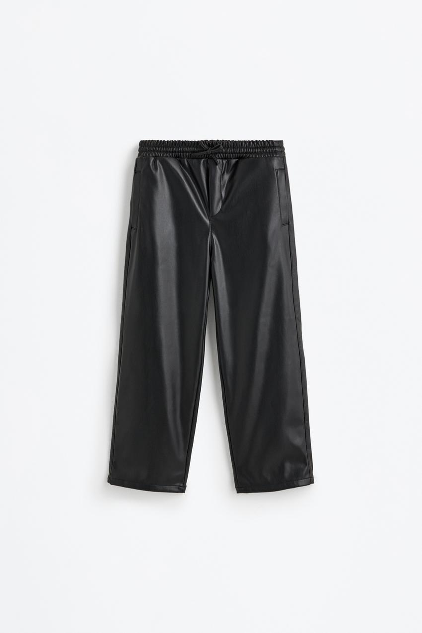 Pantaloni culotte in finta pelle Polo Personalizzazione Uomo