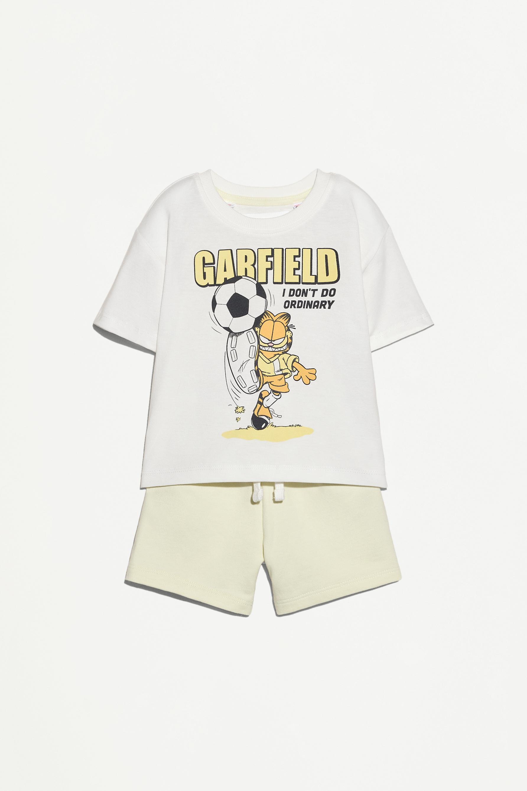 Set Garfield ©Nickelodeon camiseta y bermuda