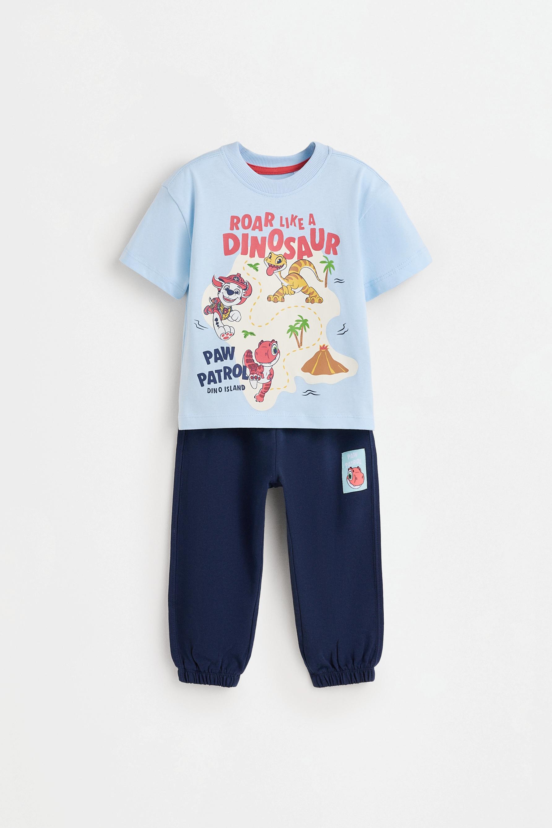 Paw Patrol ©Nickelodeon T-shirt and jogger set — PALE BLUE
