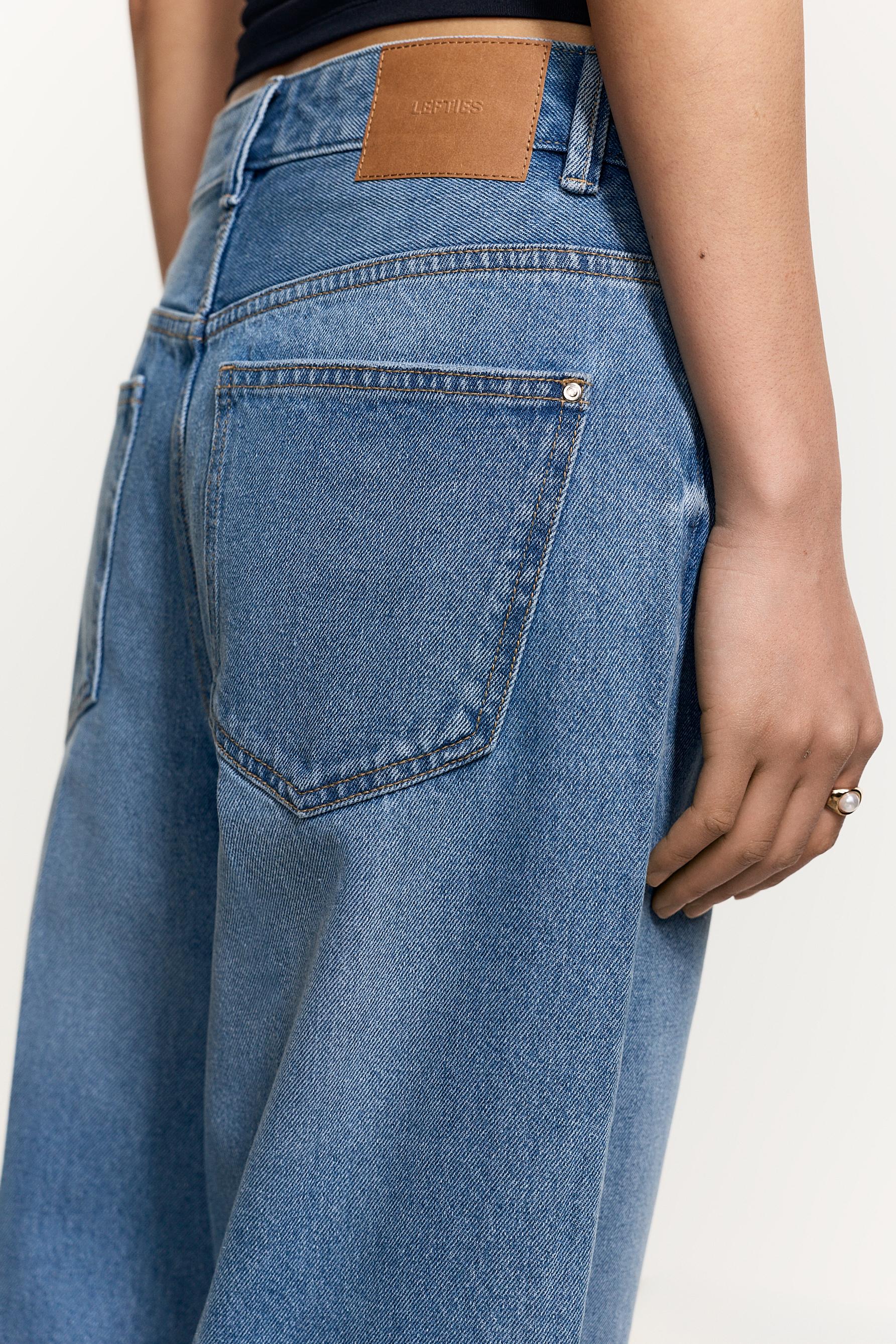 Culotte jeans — PALE BLUE