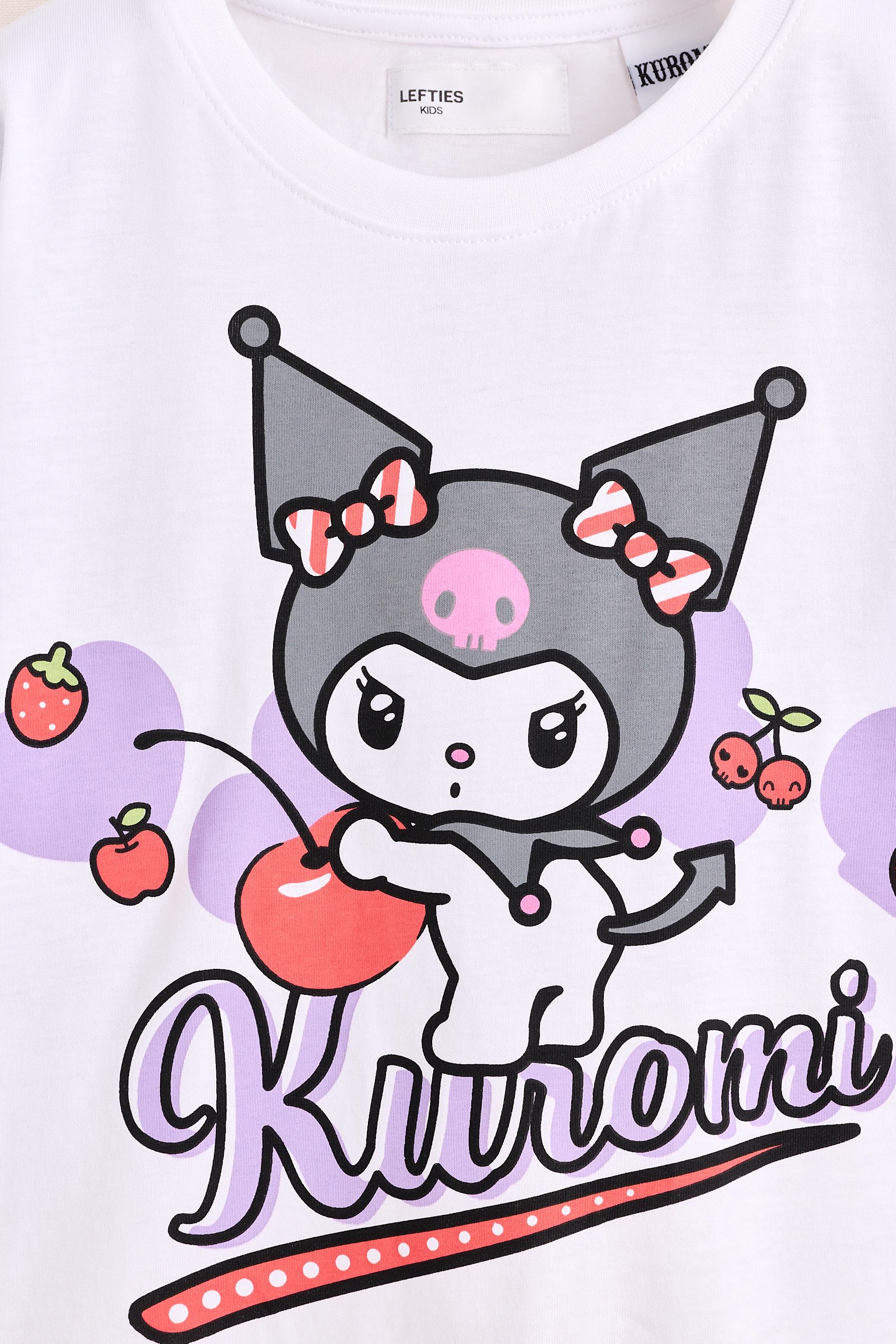 Kuromi ©SANRIO short pyjamas — OFF WHITE